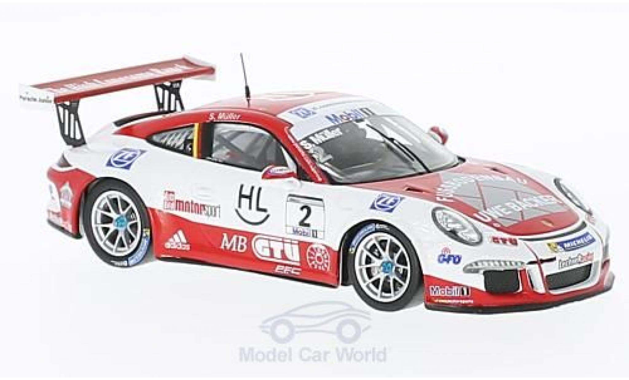 Porsche 991 GT3 Cup 1/43 Spark 911 () GT3 Cup No.2 Supercup 2016 S.M&uuml;ller modelauto