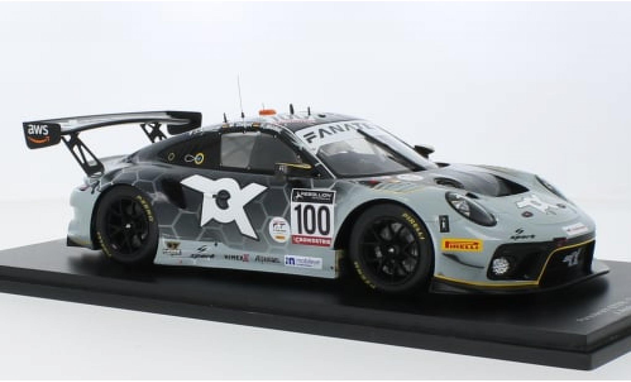 Porsche 991 GT3 R 1/18 Spark 911  No.100 Toksport WRT 24h Spa 2022 1:18 modelauto