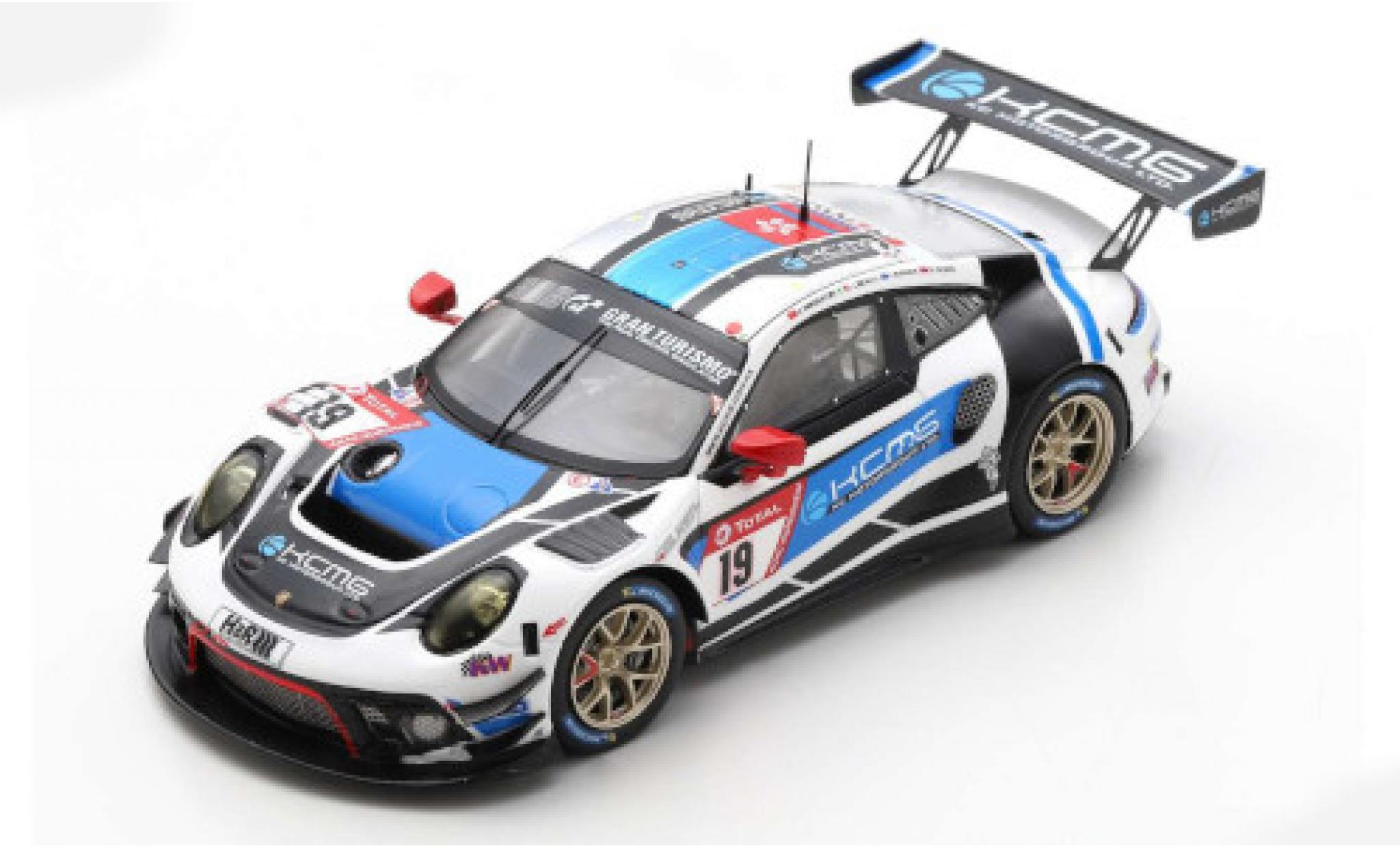 Porsche 992 GT3 R 1/43 Spark 911 (991) GT3 R No.19 KCMG 24h N&uuml;rburgring 2020 A.Imperatori/E.Liberati/J.Burdon/D.Olsen modelauto