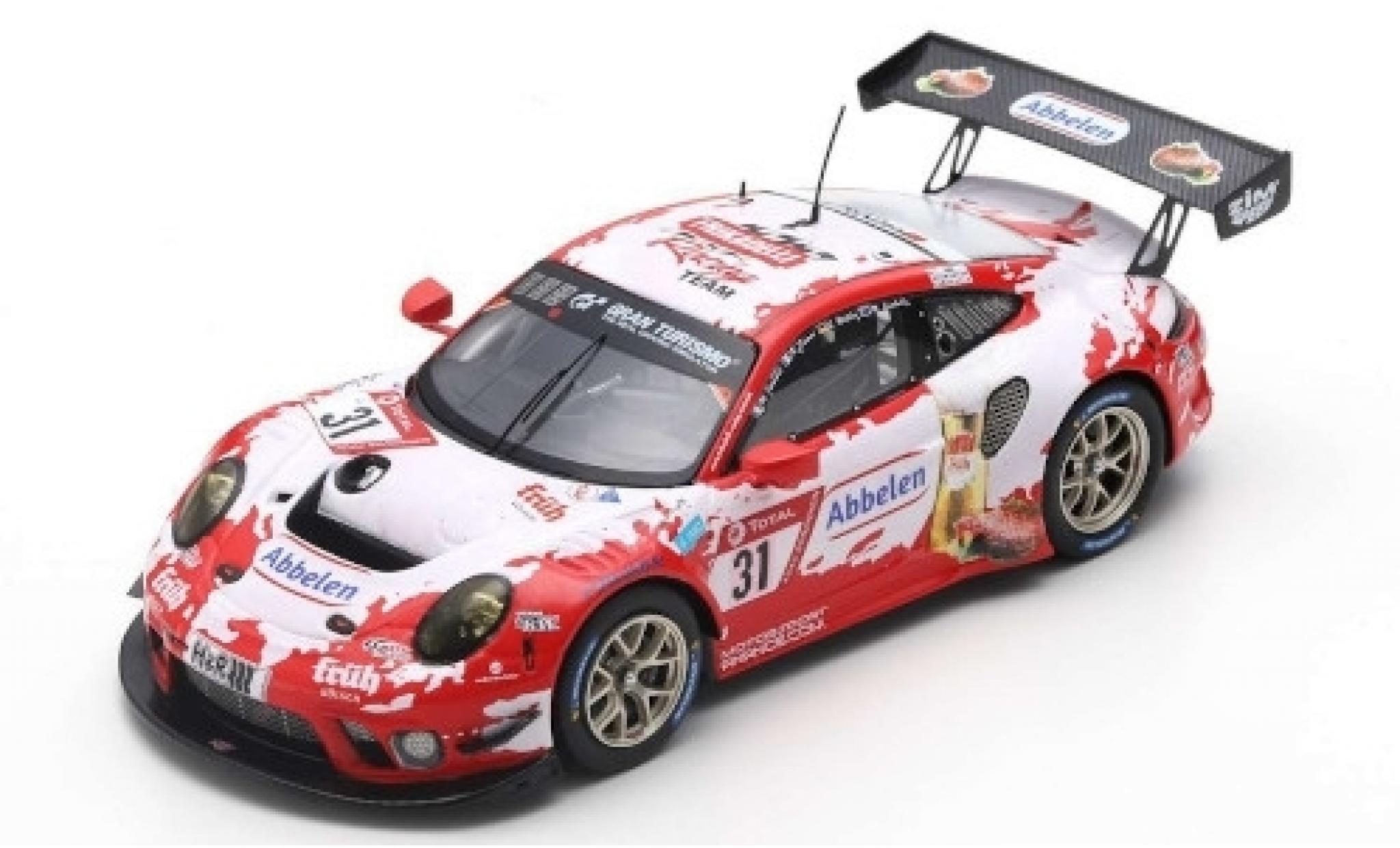 Porsche 992 GT3 R 1/43 Spark 911 (991) GT3 R No.31 Frikadelli Racing Team 24h N&uuml;rburgring 2019 R.Dumas/M.Campbell/S.M&uuml;ller/M.Jaminet modelauto