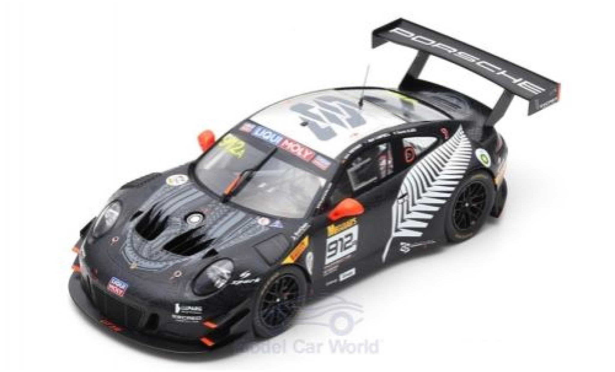 Porsche 992 GT3 R 1/18 Spark 911 (991) GT3 R No.912 EBM Racing 12h Bathurst 2019 D.Werner/D.Olsen/M.Campbell modelauto