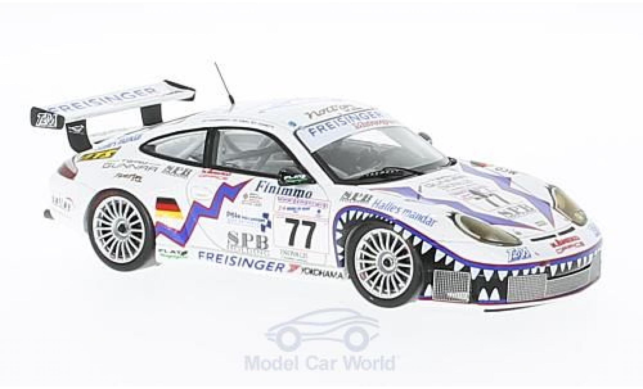 Porsche 996 GT3 RS 1/43 Spark 911 () GT3 RS No.77 Freisinger Motorsport 24h Le Mans 2001 R.Dumas/G.Jeannette/P.Haezebrouck modelauto