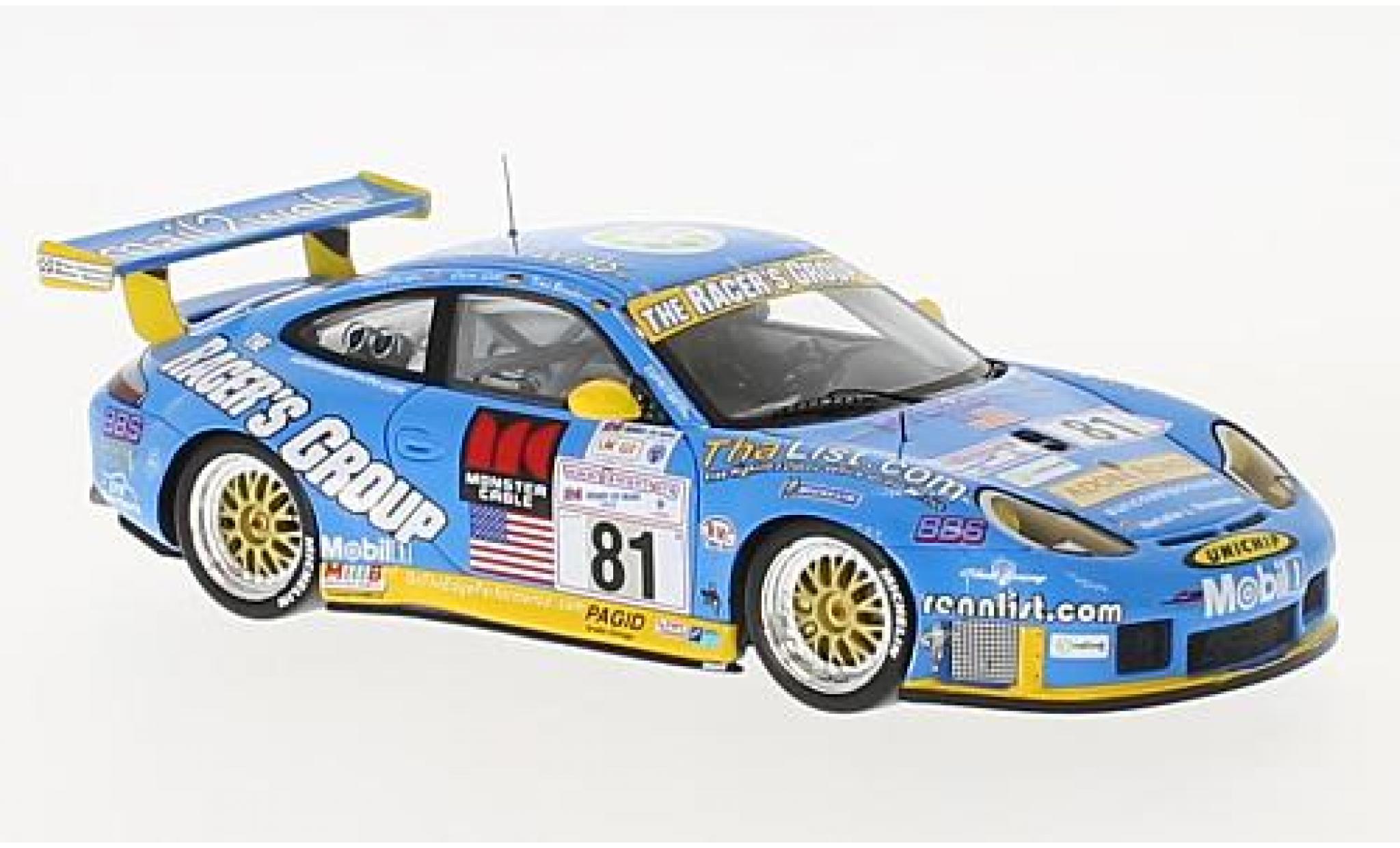 Porsche 996 GT3 1/43 Spark 911 () GT3-RS No.81 24h Le Mans 2002 K.Buckler/T.Bernhard/L.Luhr modelauto