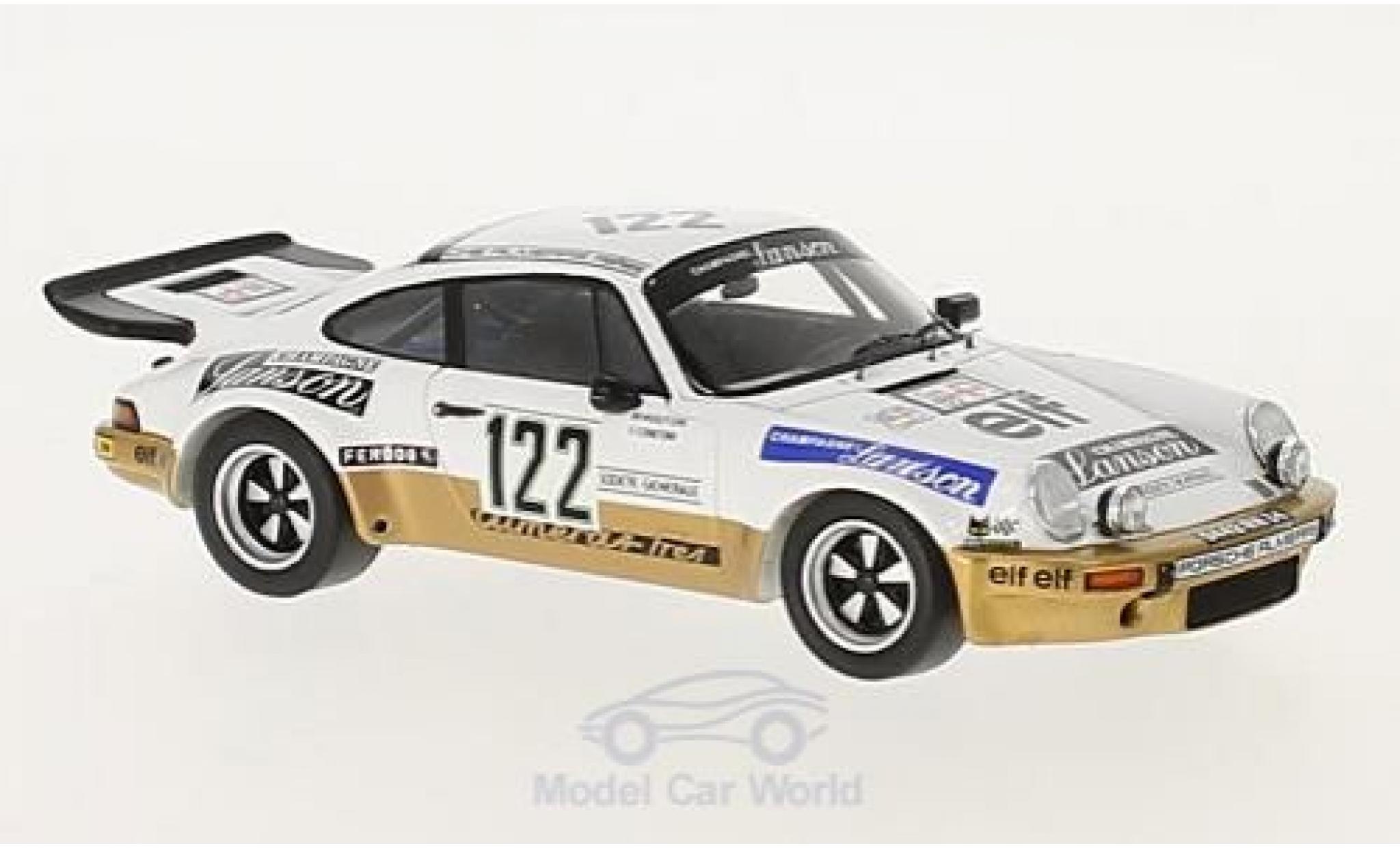 Porsche 930 RS 1/43 Spark 911 Carrera RS No.122 Almeras Lanson Tour Auto 1977 mit Decals M.Mouton/F.Conconi modelauto
