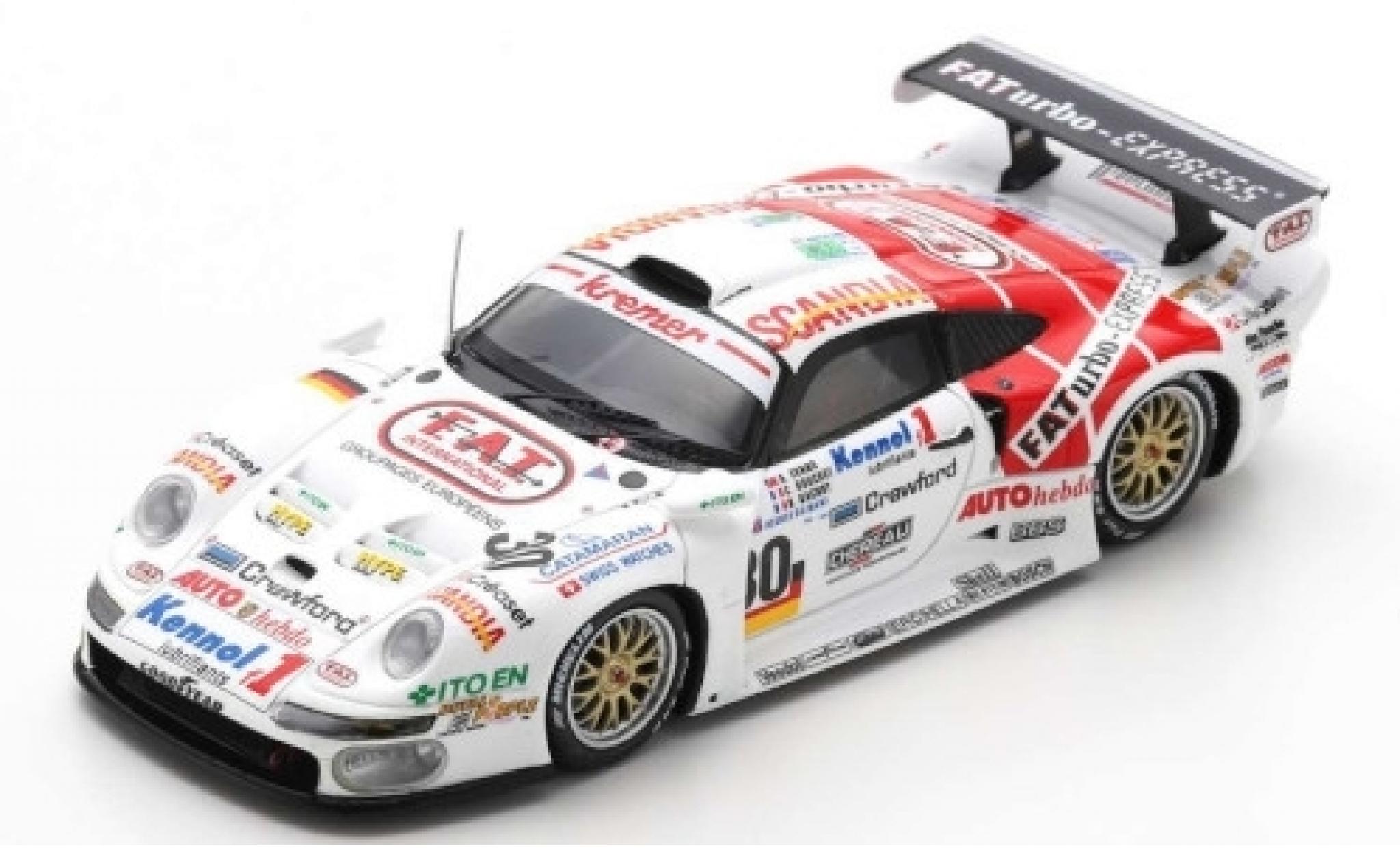 Porsche 996 Turbo 1/43 Spark 911 GT1 No.30 Kremer Racing FATurbo-Express 24h Le Mans 1997 B.Gachot/A.Evans/C.Bouchut modelauto