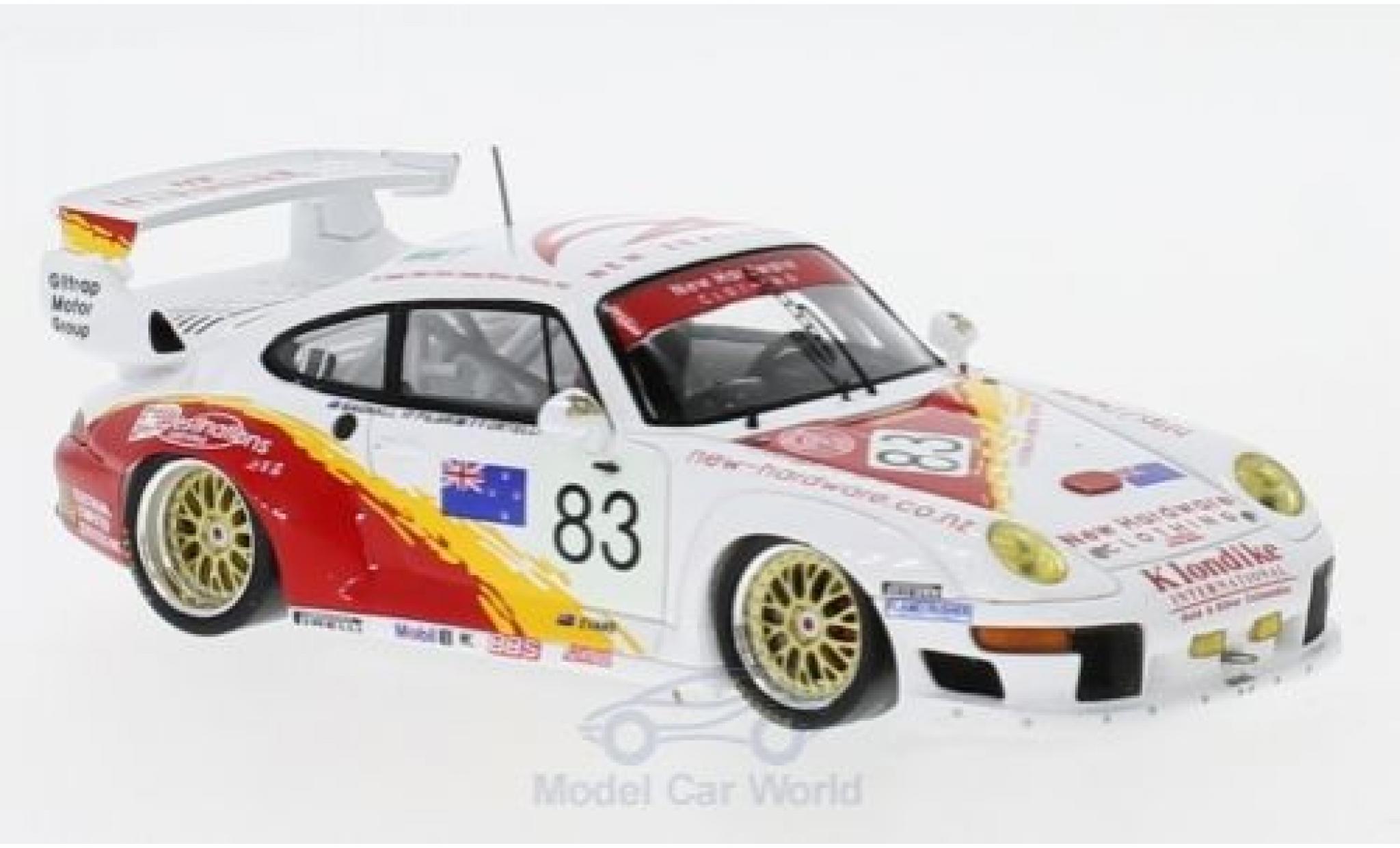 Porsche 993 GT2 1/43 Spark 911 GT2 No.83 24h Le Mans 1996 S.Ortelli/A.Pilgrim/A.Bagnall modelauto