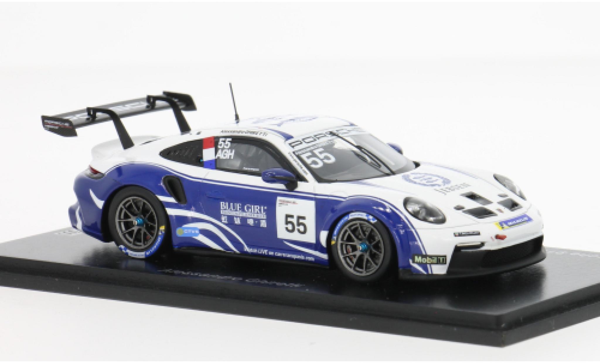 Porsche 911 1/43 Spark GT3 Carrera Cup Asia 2024 #55 1:43 modelauto