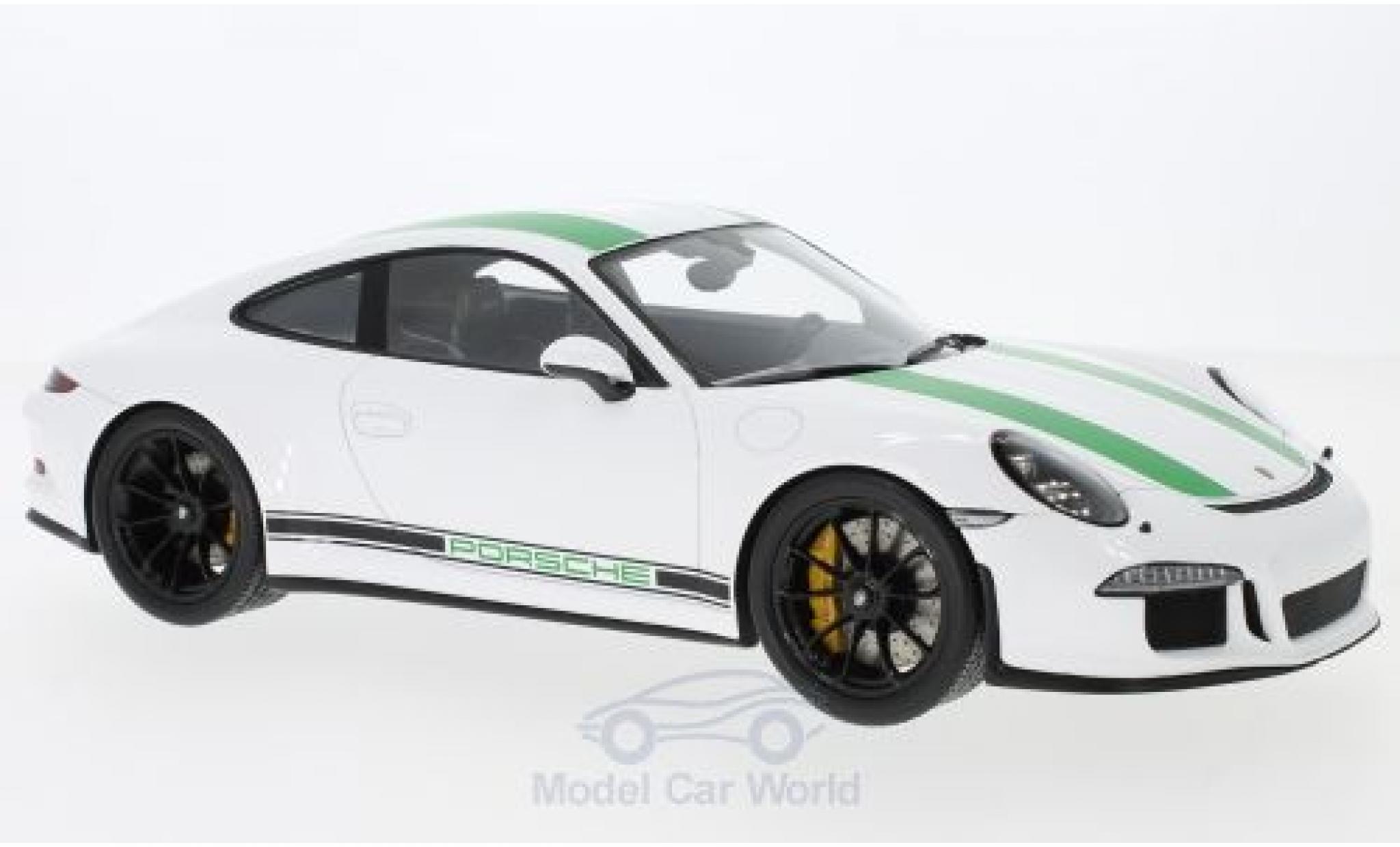 Porsche 991 R 1/18 Spark 911 R wit 2017 modelauto
