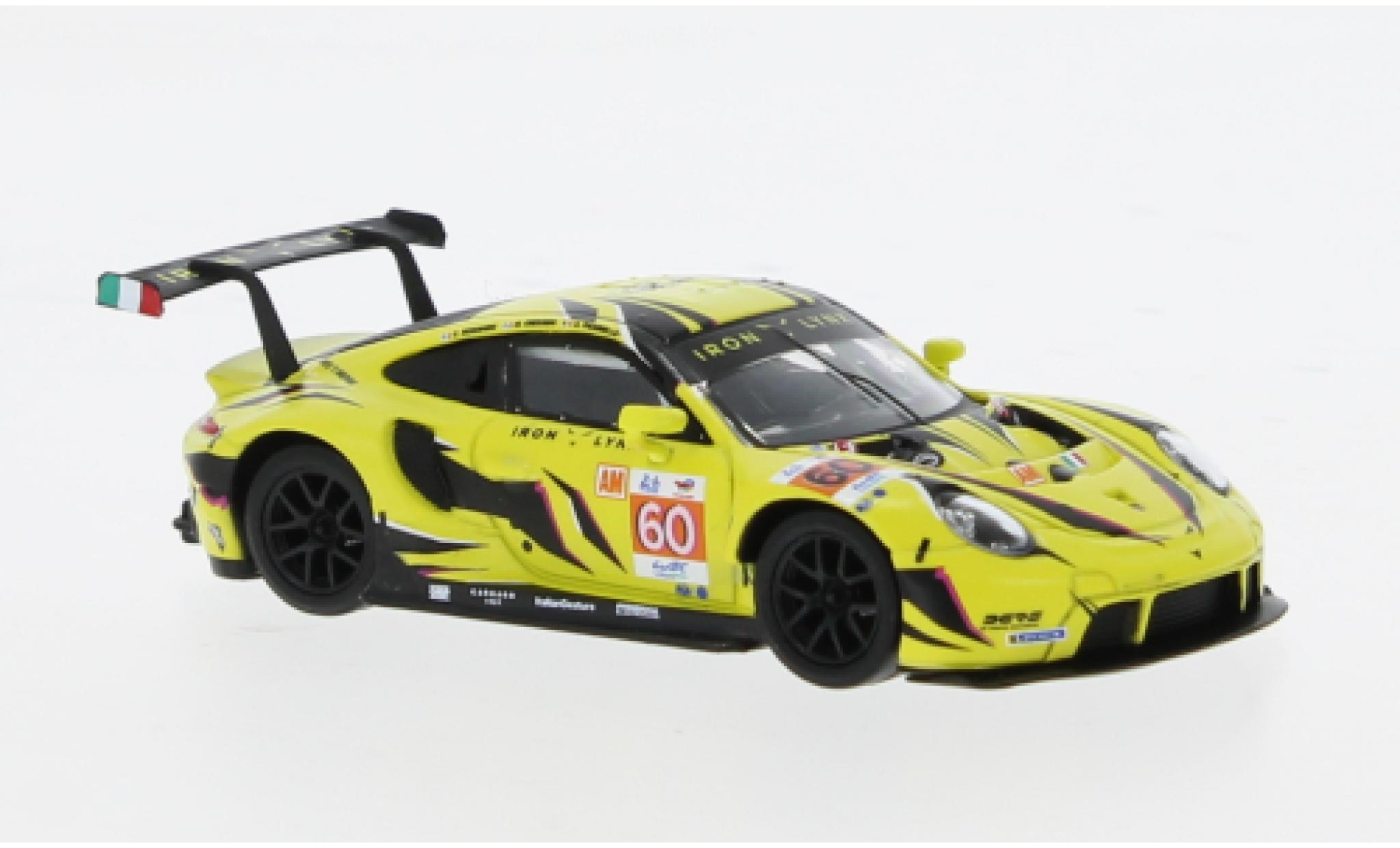 Porsche 911 1/64 Spark RSR-19 No.60 Iron Lynx 24h Le Mans 2023 1:64 modelauto