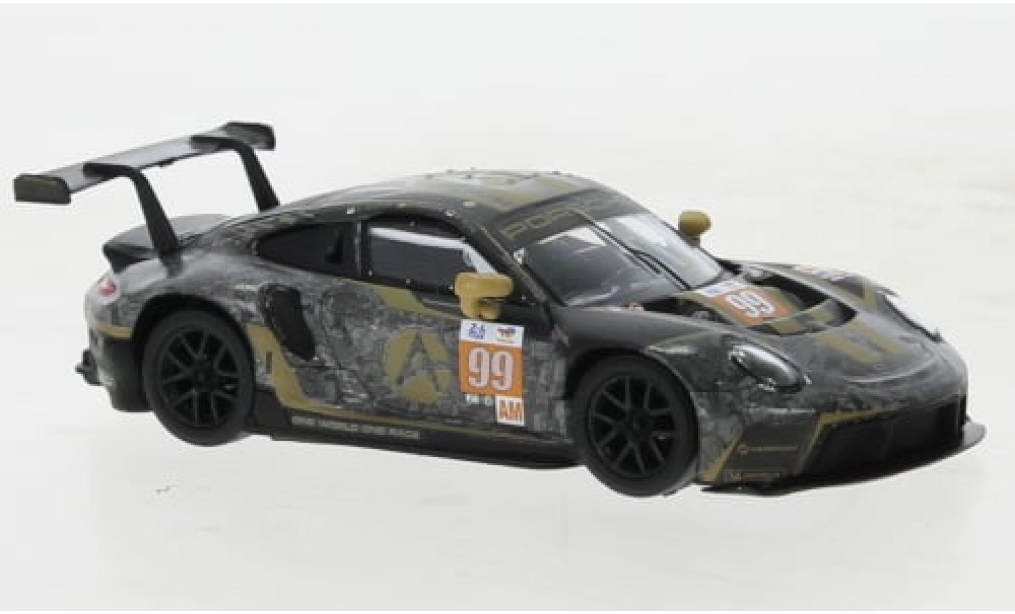 Porsche 911 1/64 Spark RSR-19 No.99 Hardpoint Motorsport 24h Le Mans 2022 1:64 modelauto