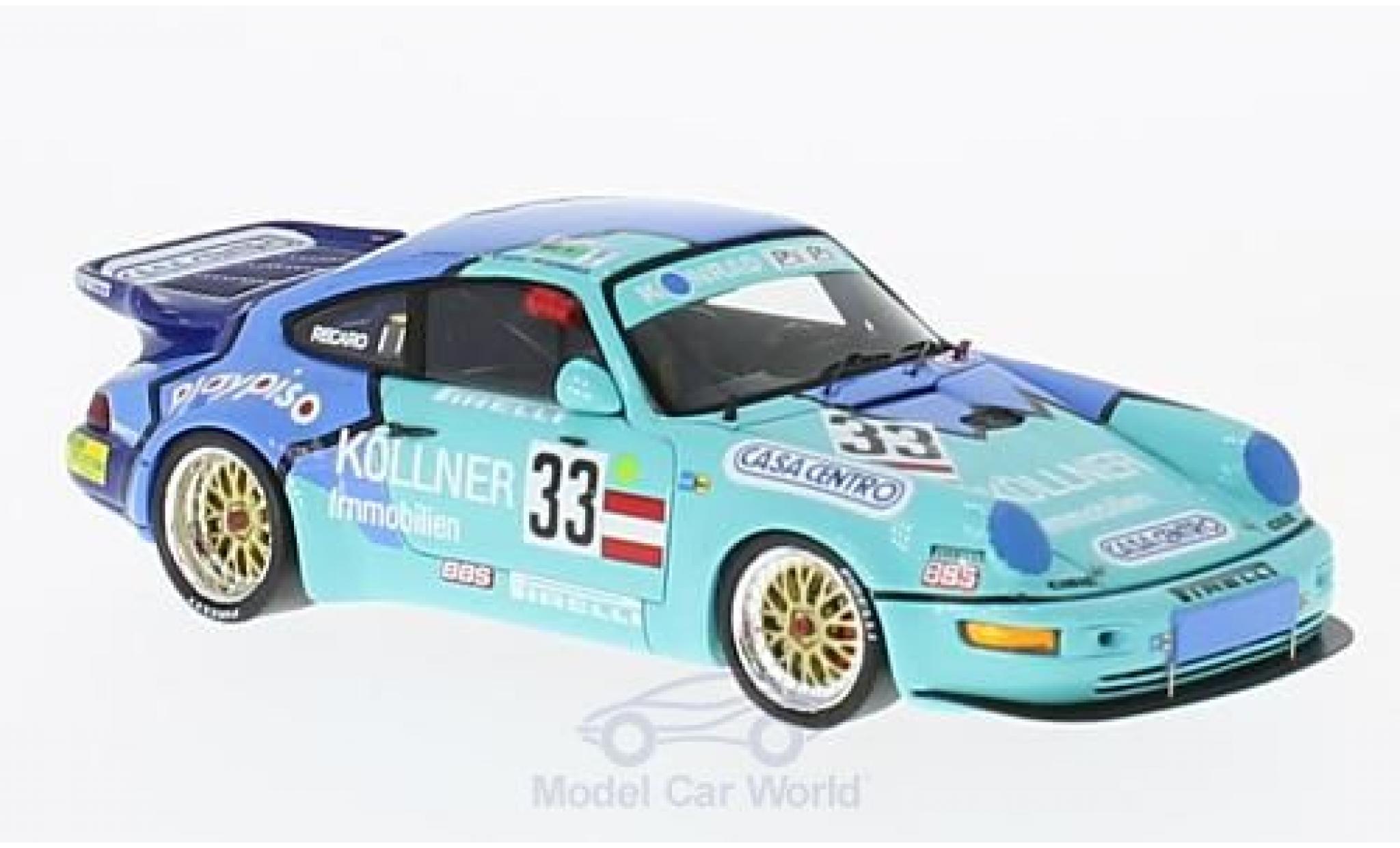 Porsche 993 Turbo 1/43 Spark 911 Turbo No.33 24h Le Mans 1994 B.Netzeband/F.Konrad/A.De Azevedo Hermann modelauto