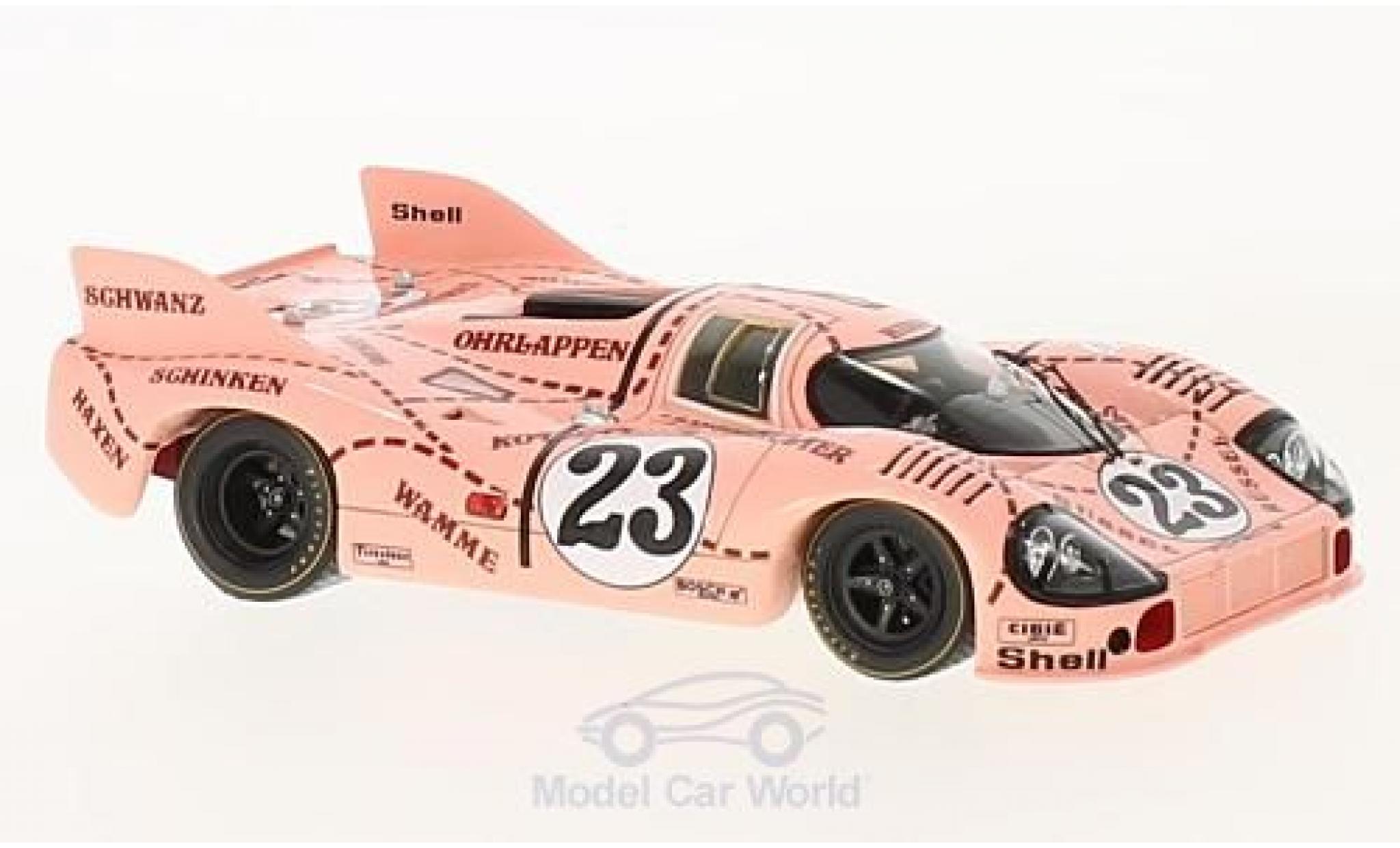 Porsche 917 1971 1/43 Spark /20 No.23 Pink Pig 24h Le Mans 1971 R.Joest/W.Kauhsen modelauto