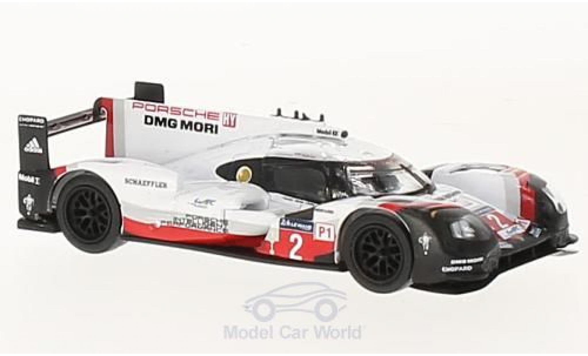 Porsche 919 1/64 Spark Hybrid No.2 LMP Team 24h Le Mans 2017 P.Bernhard/E.Bamber/B.Hartley modelauto