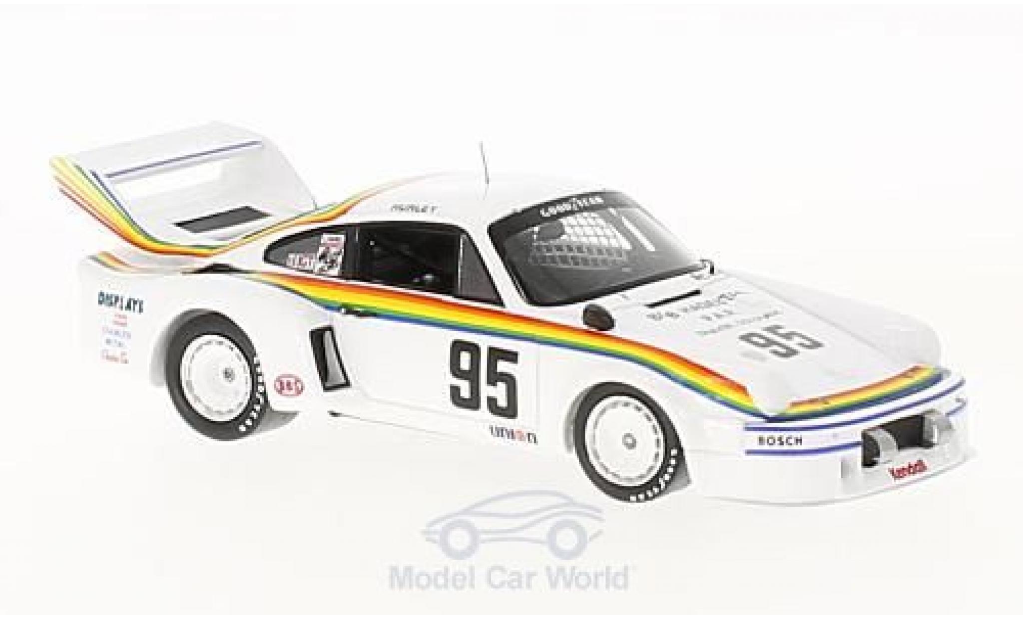 Porsche 934 1977 1/43 Spark /5 No.95 250 Miles Daytona 1977 H.Haywood modelauto