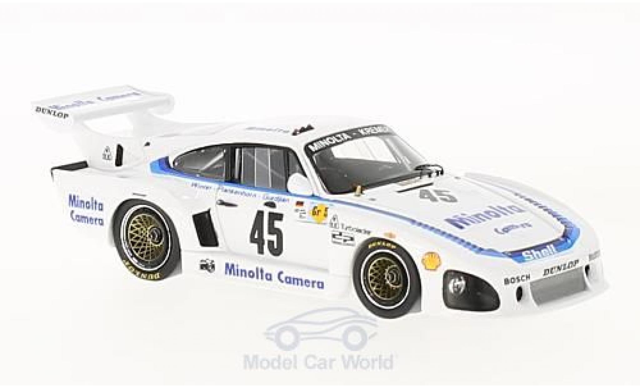 Porsche 935 1979 1/43 Spark K3 No.45 24h Le Mans 1979 A.Plankenhorn/P.Gurdjian/J.Winter modelauto