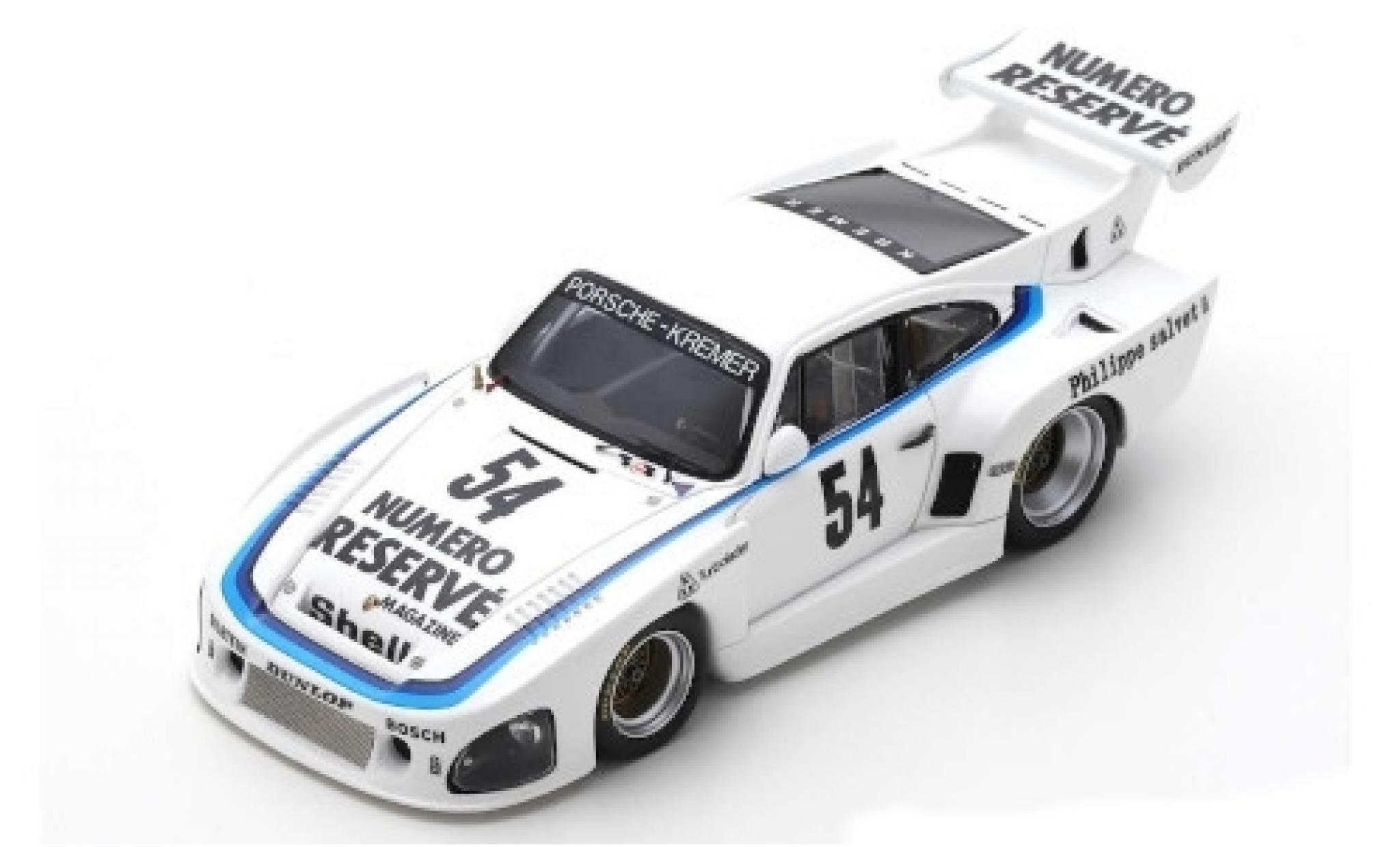Porsche 935 1979 1/43 Spark K3 No.54 Kremer DRM Zolder 1979 K.Ludwig modelauto