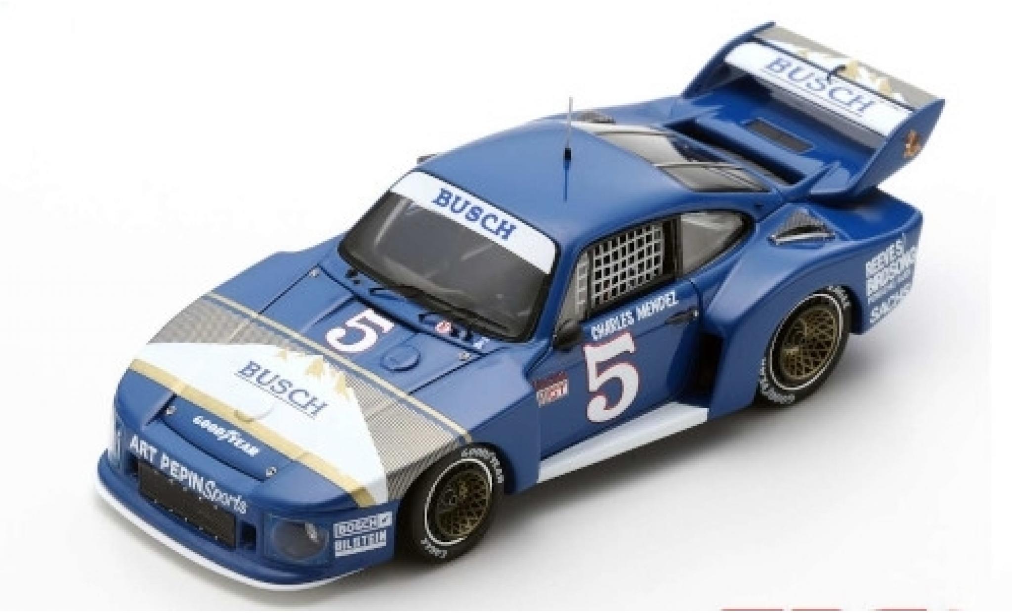 Porsche 935 1979 1/43 Spark No.5 IMSA Road Atlanta 1979 C.Mendez modelauto