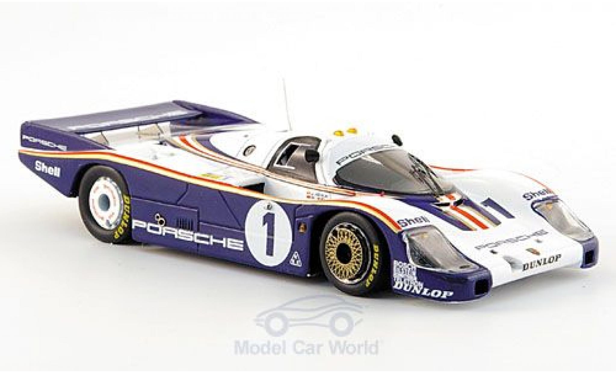 Porsche 956 1982 1/43 Spark No.1 Rothmans System Rothmans 24h Le Mans 1982 mit Decals J.Ickx/D.Bell modelauto