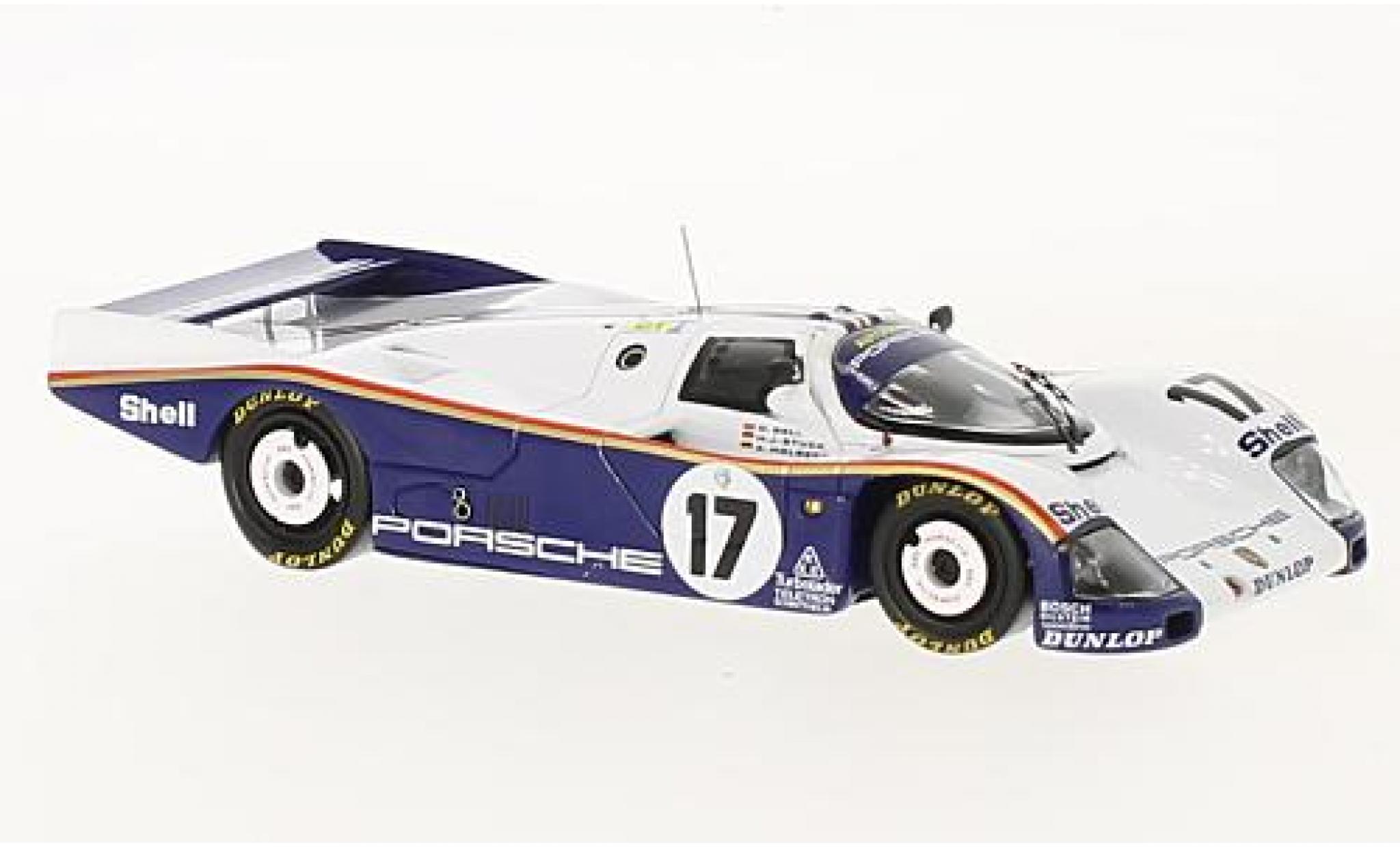 Porsche 962 1/43 Spark C No.17 Rothmans 24h Le Mans 1987 avec Decals D.Bell/A.Holbert/H-J.Stuck modelauto
