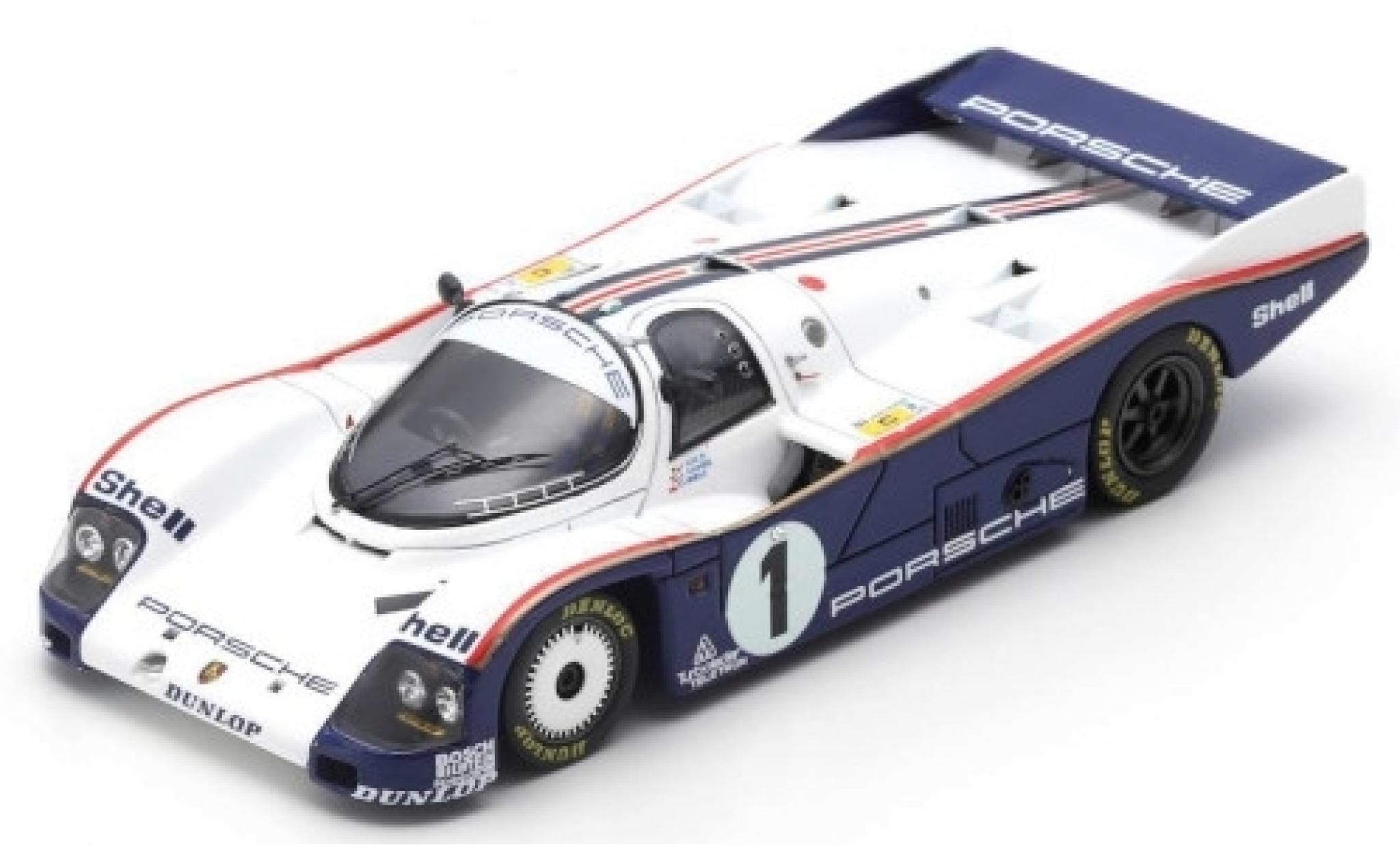 Porsche 962 1985 1/43 Spark C RHD No.1 Rothmans 24h Le Mans 1985 avec Decals J.Ickx/J.Mass/D.Bell modelauto