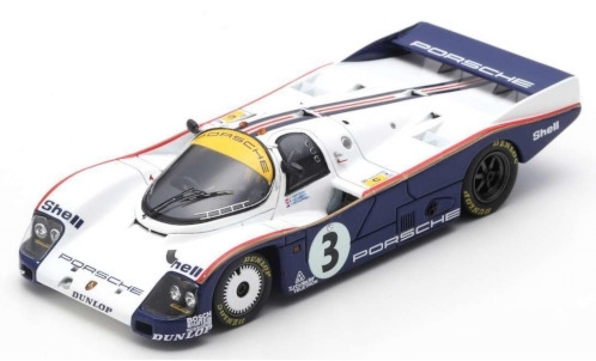 Porsche 962 1985 1/43 Spark C RHD No.3 Rothmans 24h Le Mans 1985 avec Decals A.Holbert/V.Schuppan/J.Watson modelauto