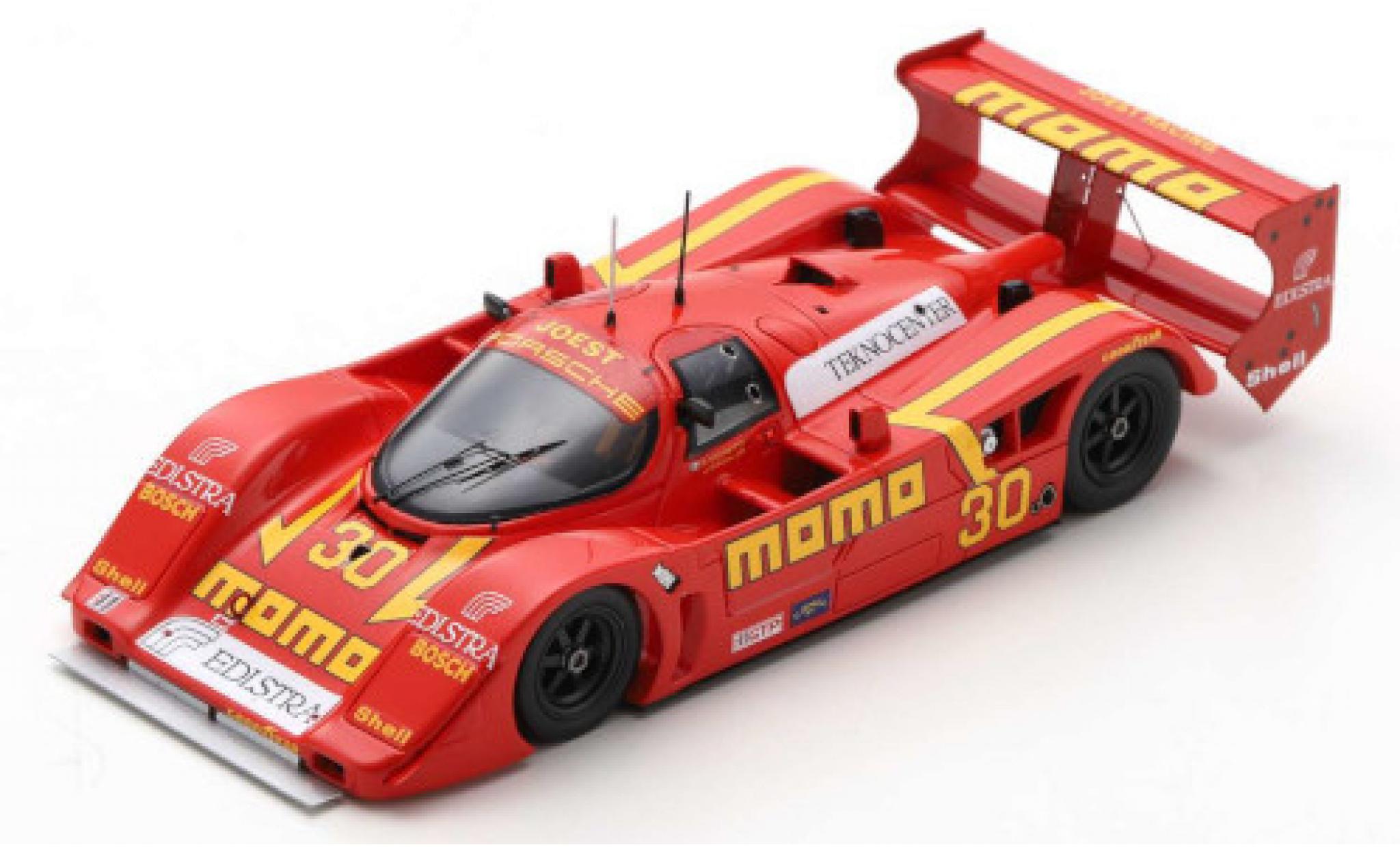 Porsche 962 1992 1/43 Spark C RHD No.30 Joest Racing Momo Road America 1992 G.Moretti/J.Paul Jr modelauto