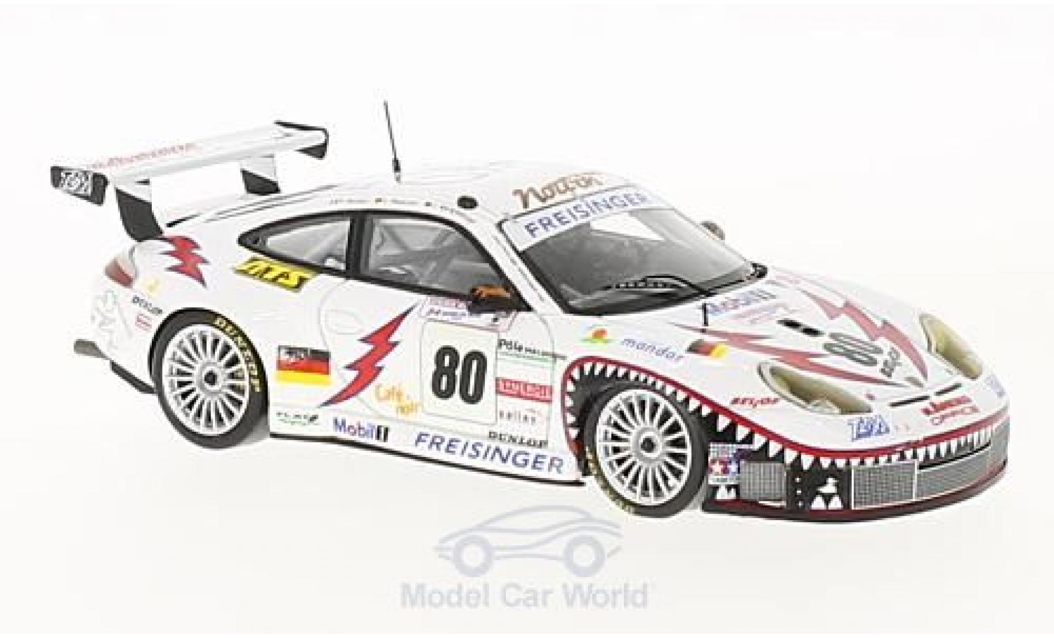 Porsche 996 GT3 RS 1/43 Spark (911) GT3 RS No.80 Freisinger Motorsport 24h Le Mans 2002 R.Dumas/S.Maassen/J.Bergmeister modelauto