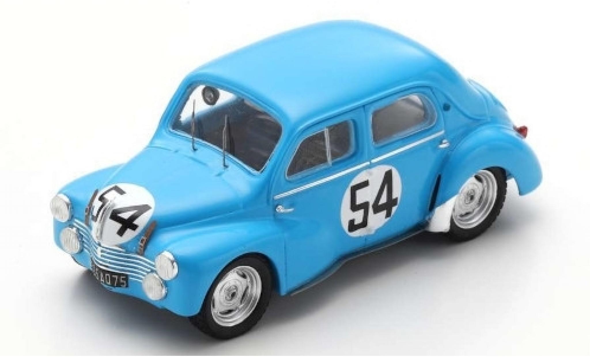 Renault 4CV 1/43 Spark 1063 No.54 24h Le Mans 1952 L.Pons/P.Moser modelauto