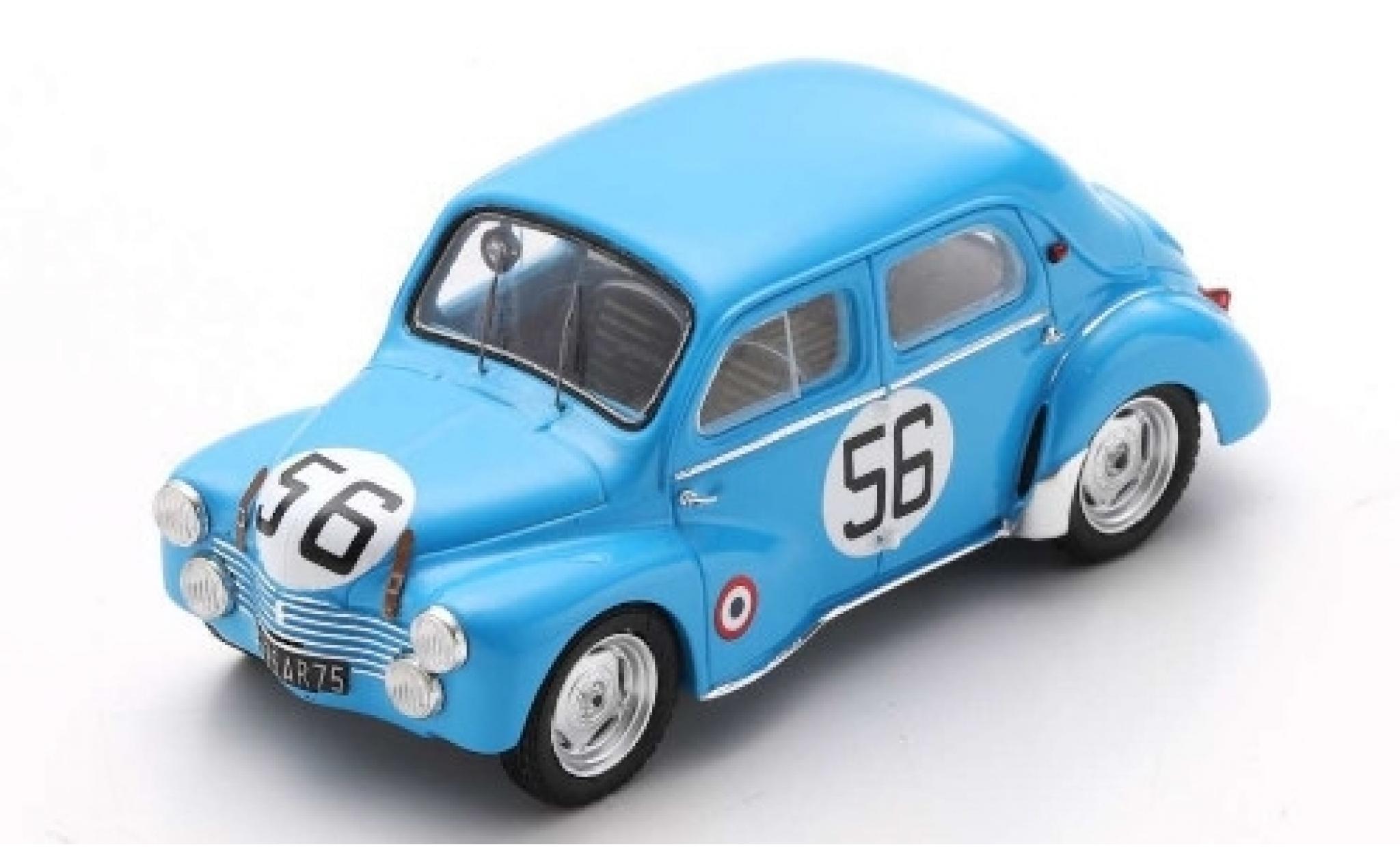 Renault 4CV 1/43 Spark (1063) No.56 24h Le Mans 1952 J.-E.Vernet/J.Pairard modelauto