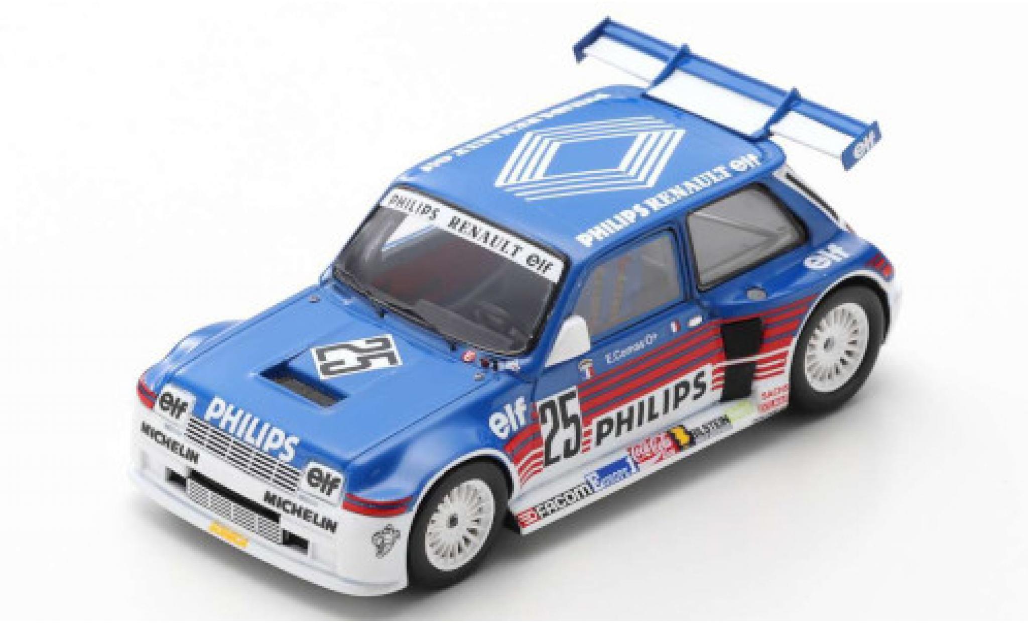 Renault 5 1/43 Spark Maxi Turbo Superproduction No.2 Philips 1987 E.Comas modelauto