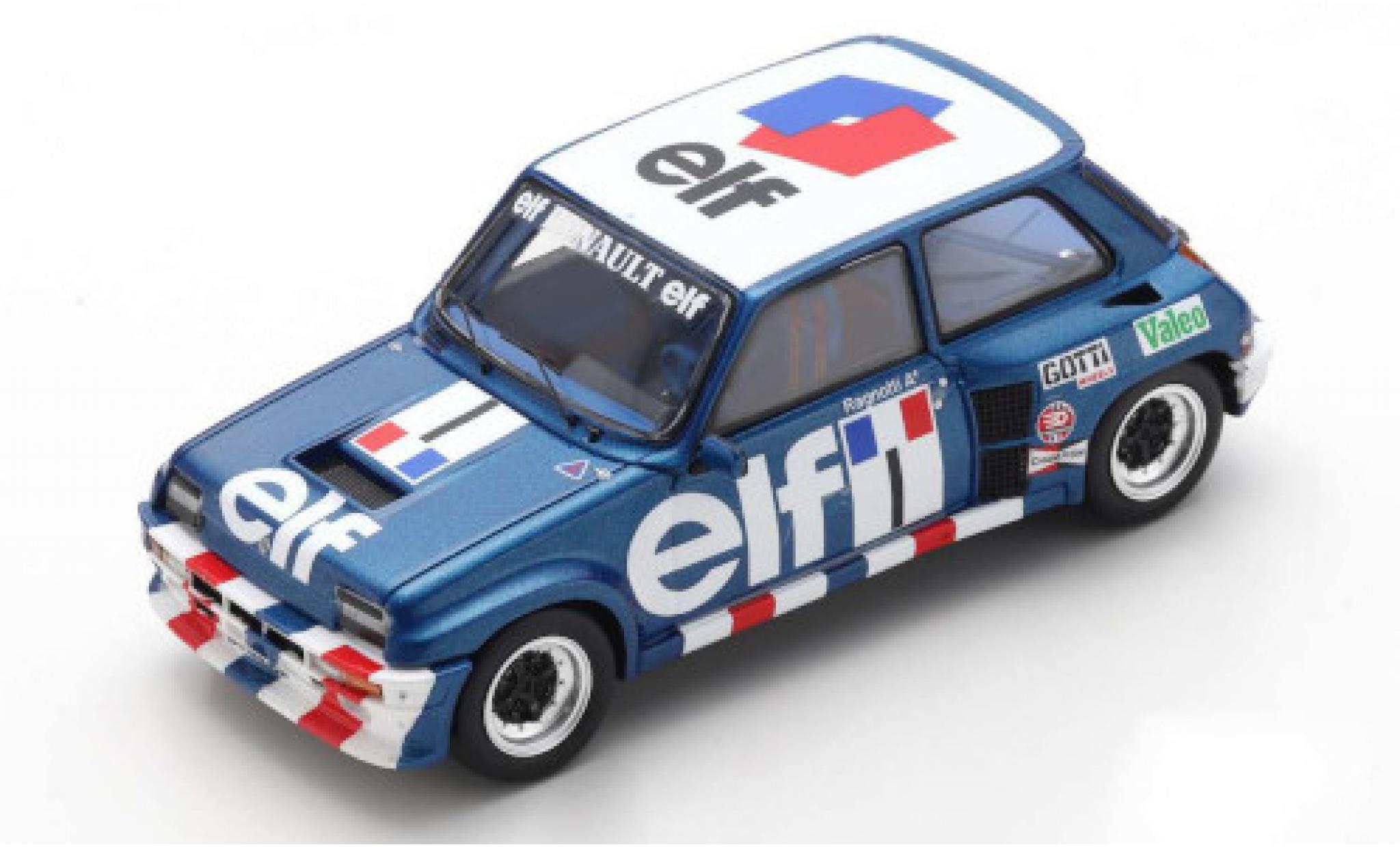 Renault 5 1/43 Spark Turbo No.1 Turbo Europa Cup 1981 J.Ragnotti modelauto