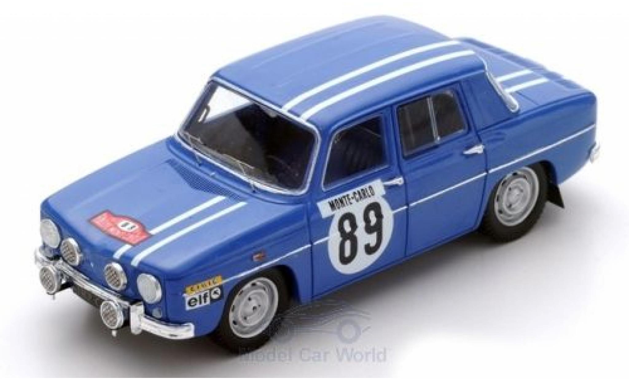 Renault 8 1/43 Spark Gordini No.9 Rallye Monte Carlo 1969 J-L.Therier/M.Callewaert modelauto
