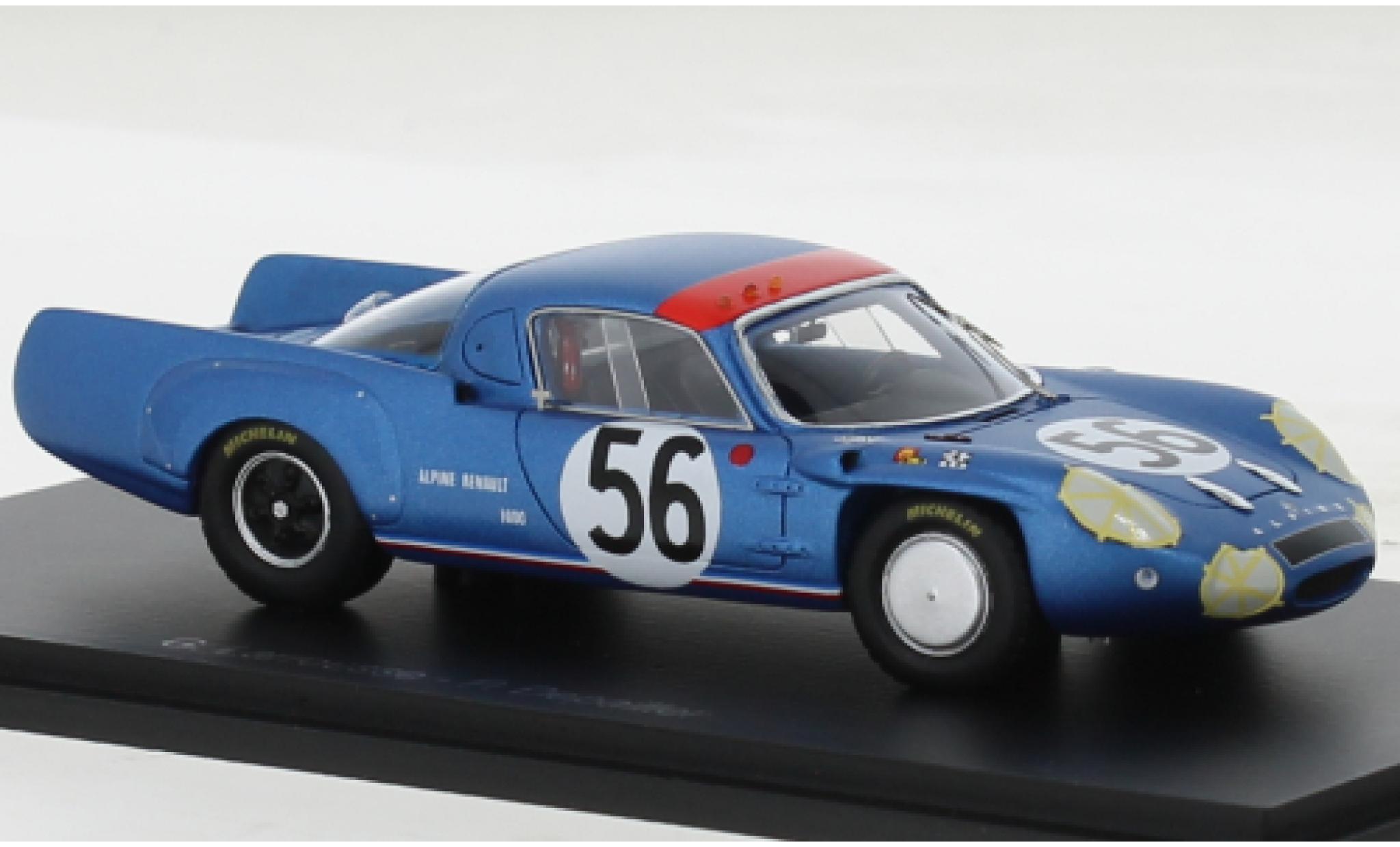 Alpine A210 1/43 Spark No.56 24h Le Mans 1967 modelauto