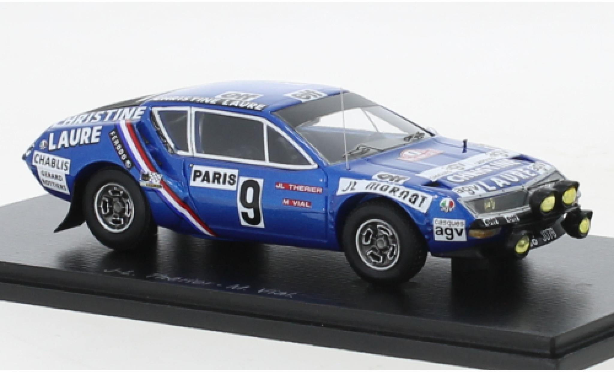 Alpine A310 1/43 Spark Renault No.9 Christine Laure Rallye WM Rallye Monte Carlo 1976 modelauto
