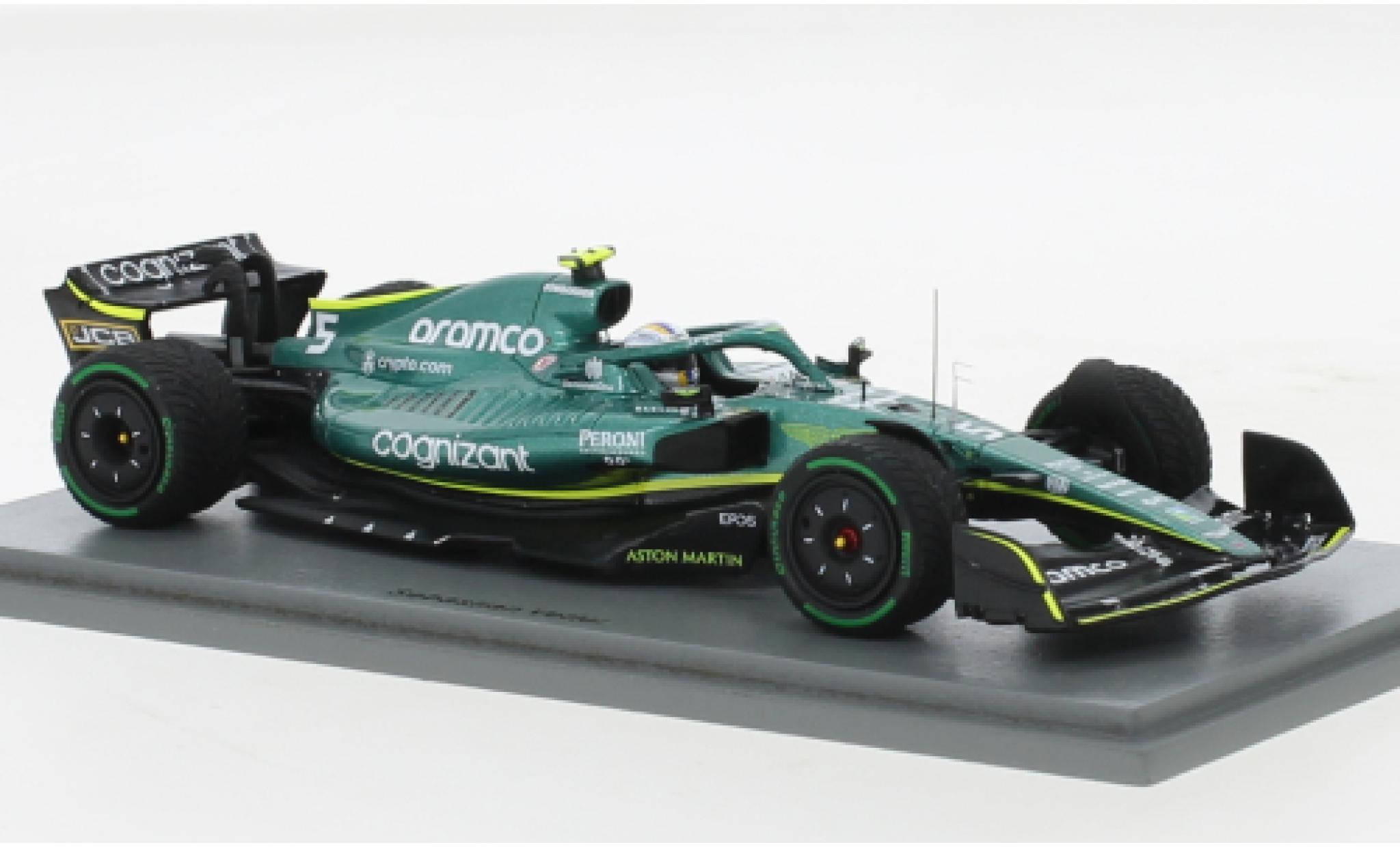 Aston Martin AMR2 1/43 Spark 2 No.5 Aramco Cognizant F1 Team Cognizant Formel 1 GP Bahrain 2022 modelauto