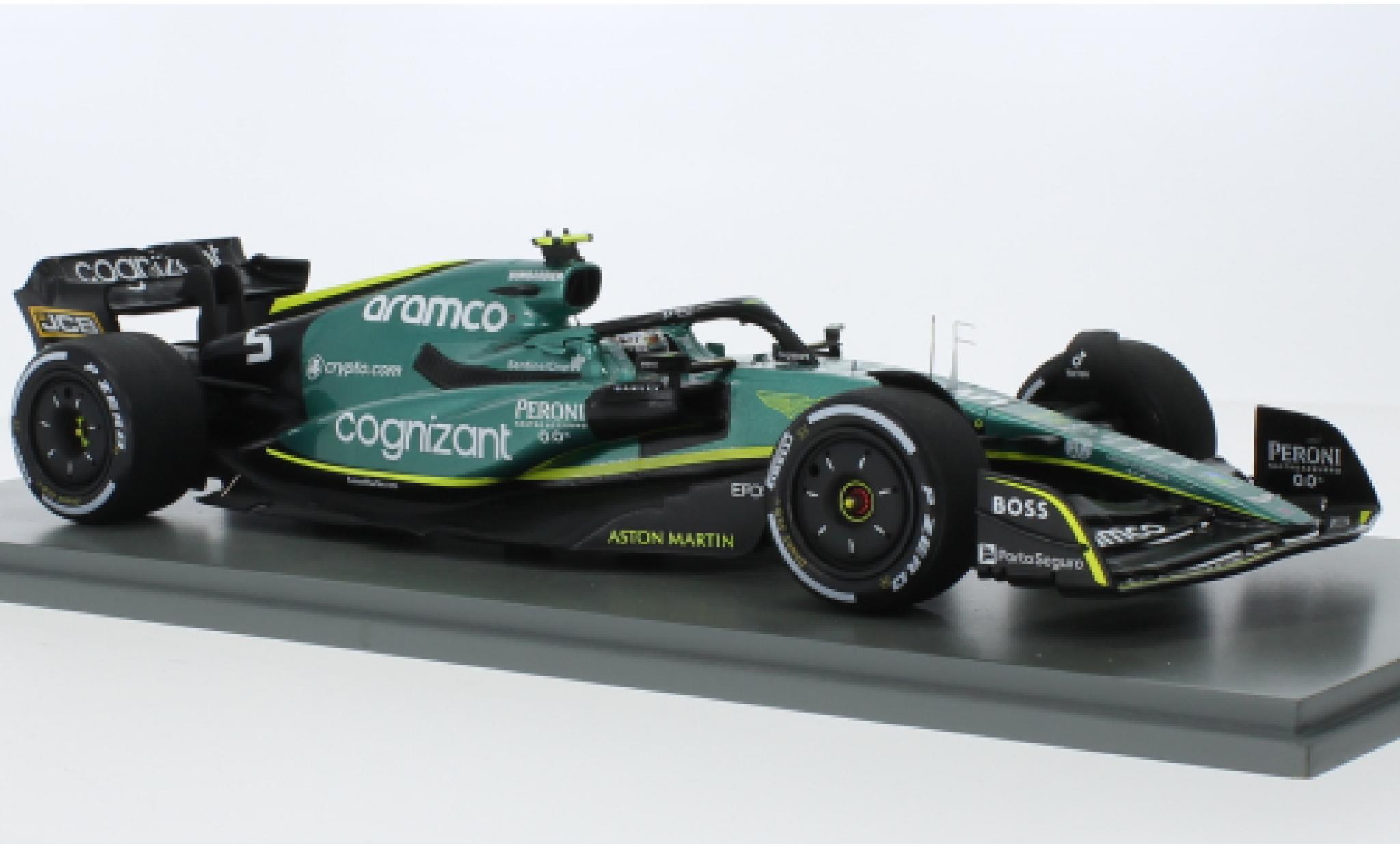 Aston Martin AMR2 1/43 Spark 2 No.5 Aramco Cognizant F1 Team Cognizant formule 1 GP Abu Dhabi 2022 modelauto