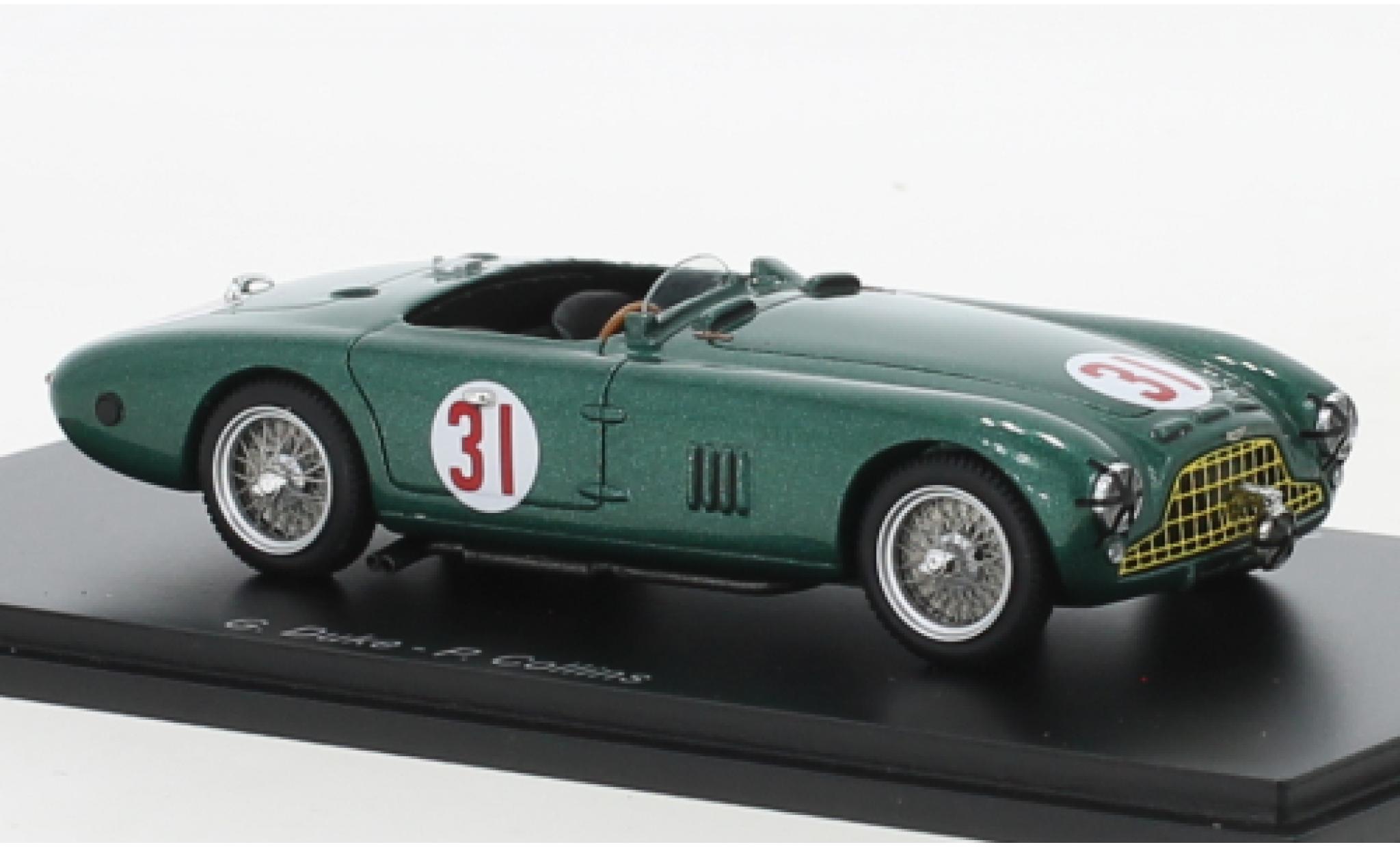 Aston Martin DB3 1/43 Spark RHD No.31 12h Sebring 1953 modelauto