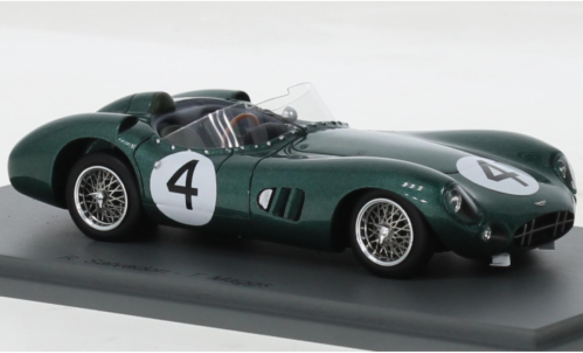 Aston Martin DBR1 1/43 Spark RHD No.4 24h Le Mans 1961 modelauto