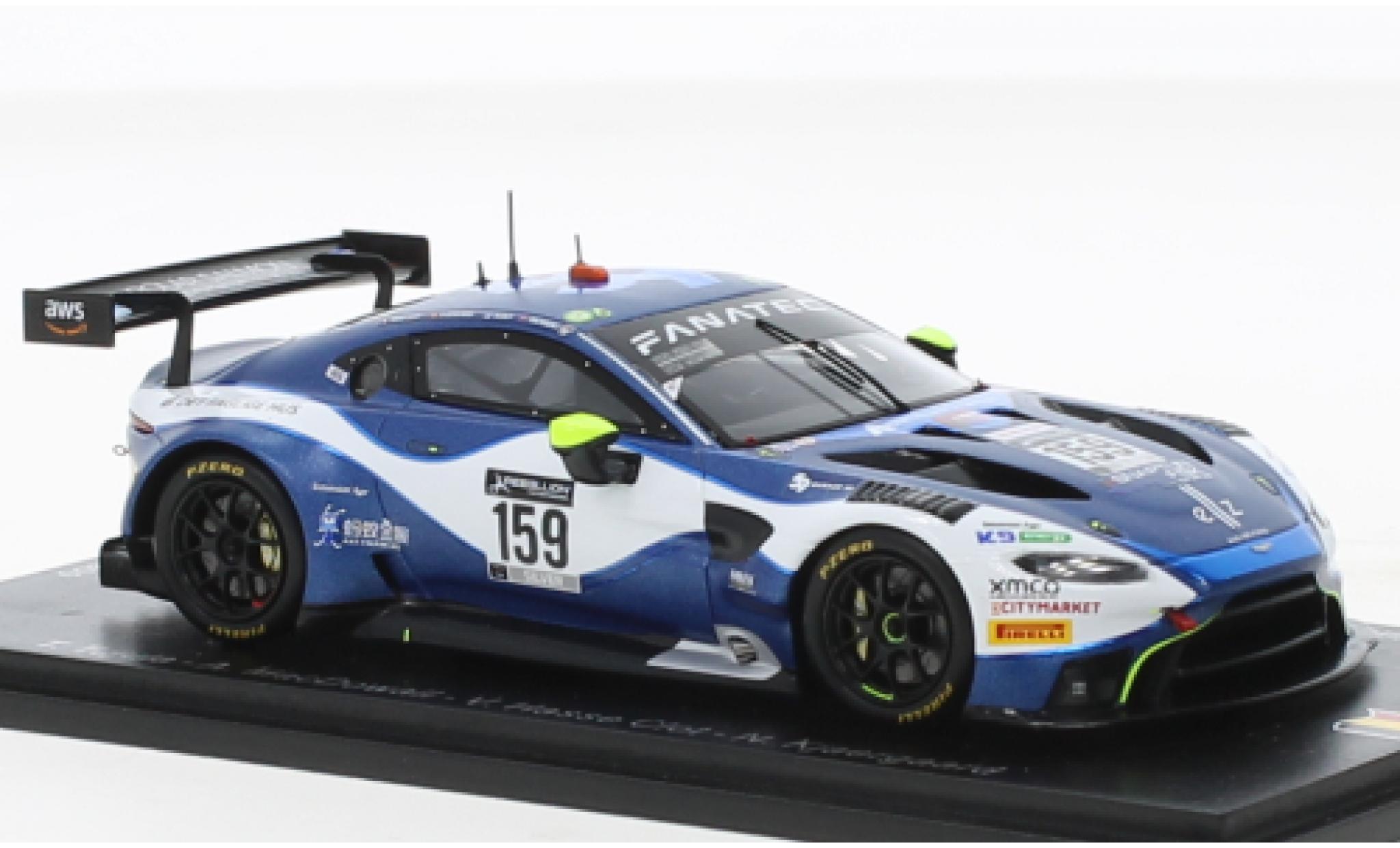 Aston Martin Vantage 1/43 Spark AMR GT3 No.159 garage 59 24h Spa 2021 modelauto