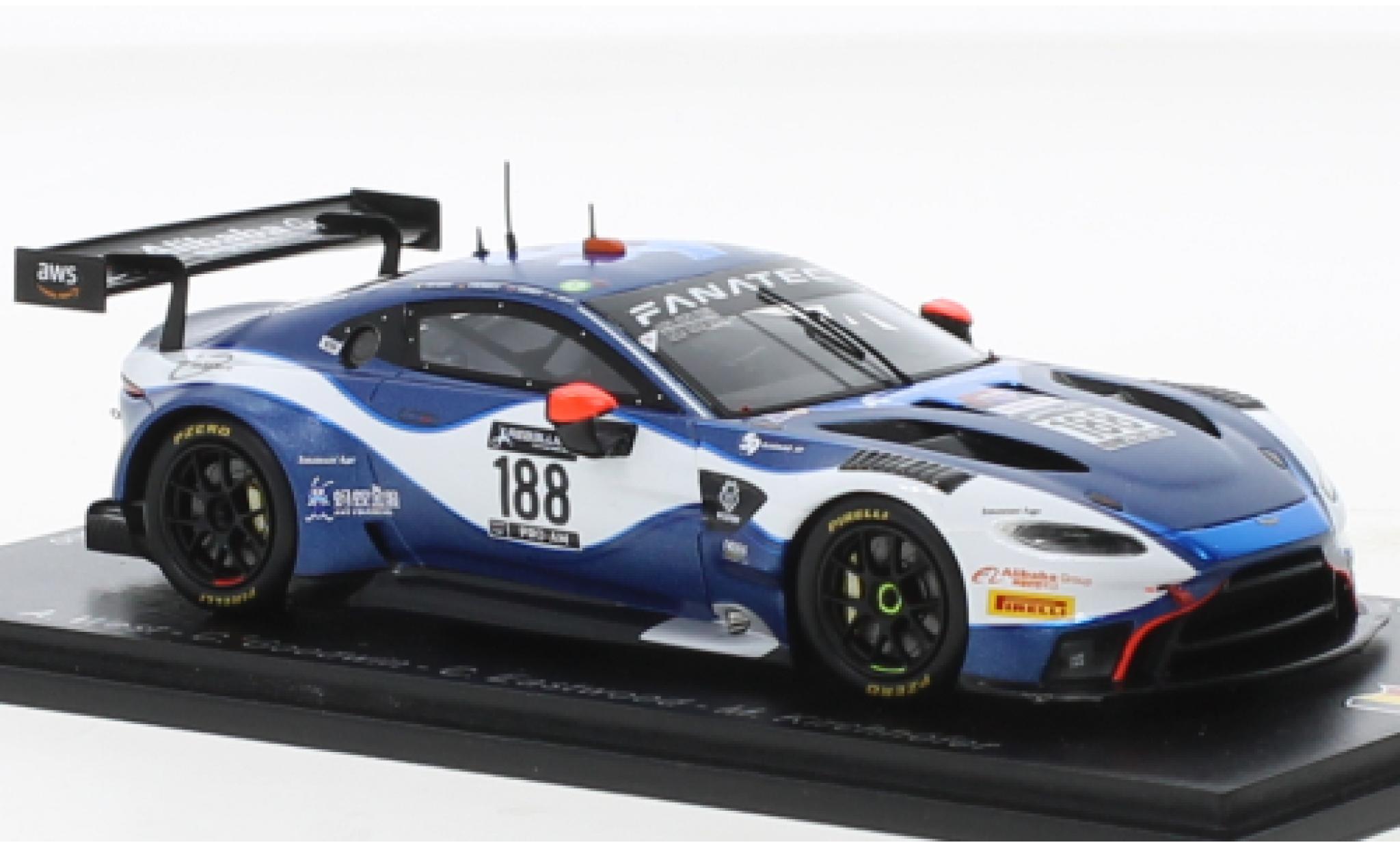 Aston Martin Vantage 1/43 Spark AMR GT3 No.188 garage 59 24h Spa 2021 modelauto