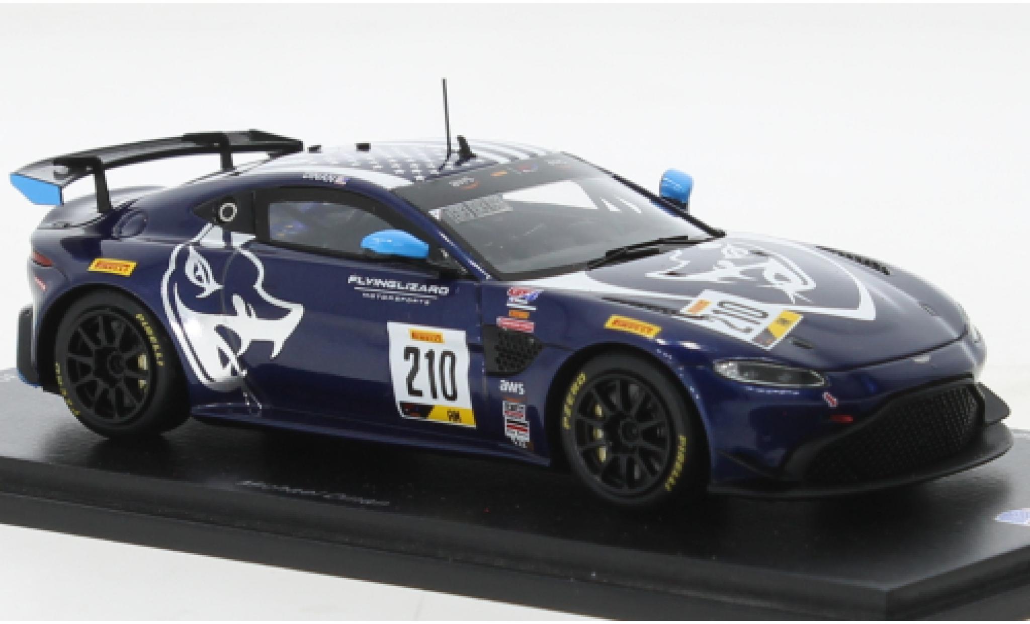 Aston Martin V8 Vantage GT4 1/43 Spark Vantage AMR GT4 No.210 Flying Lizard Motorsport Pirelli GT4 America Austin 2020 modelauto