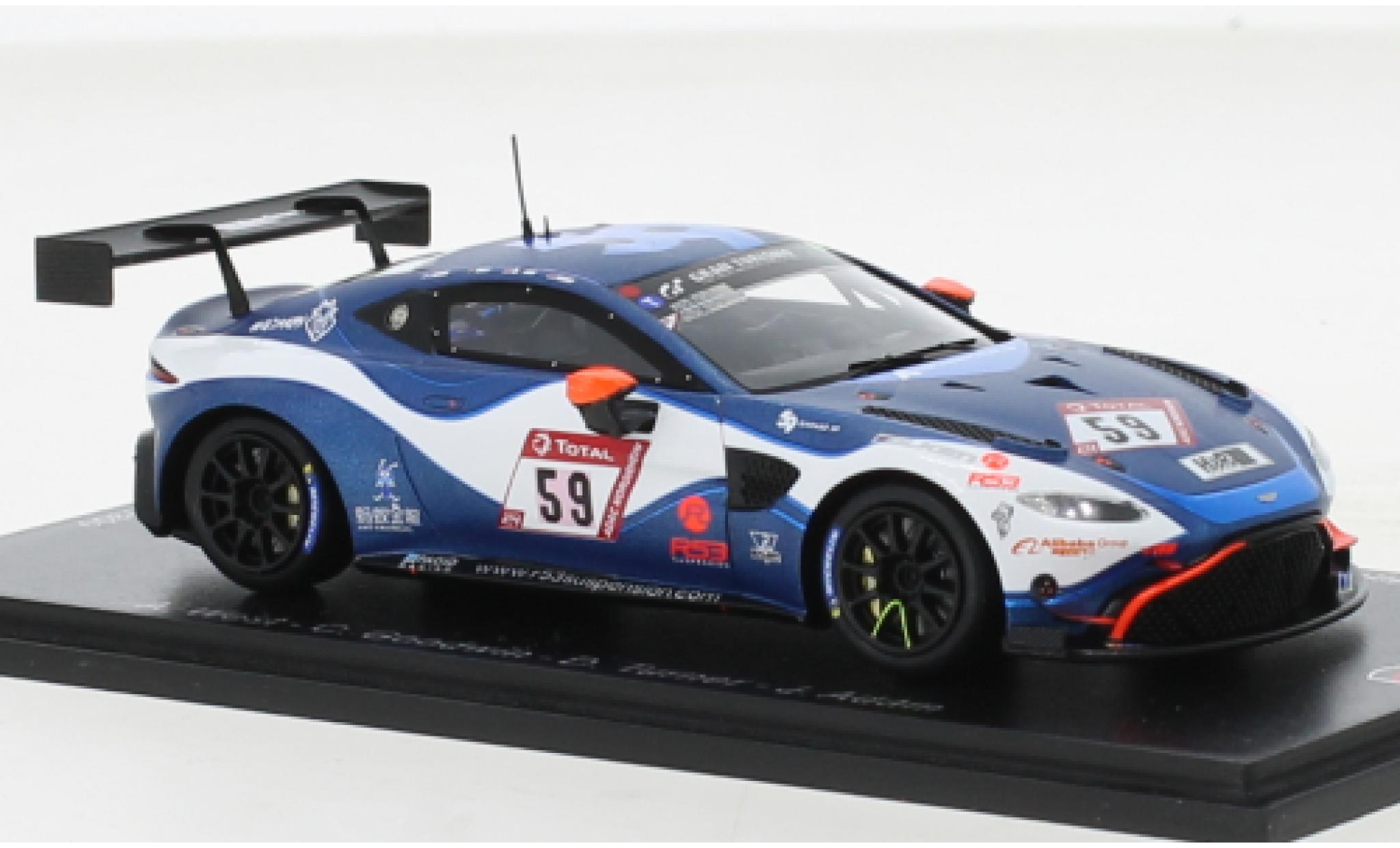 Aston Martin V8 Vantage GT4 1/43 Spark Vantage AMR GT4 No.59 Garage 59 24h N&uuml;rburgring 2020 modelauto