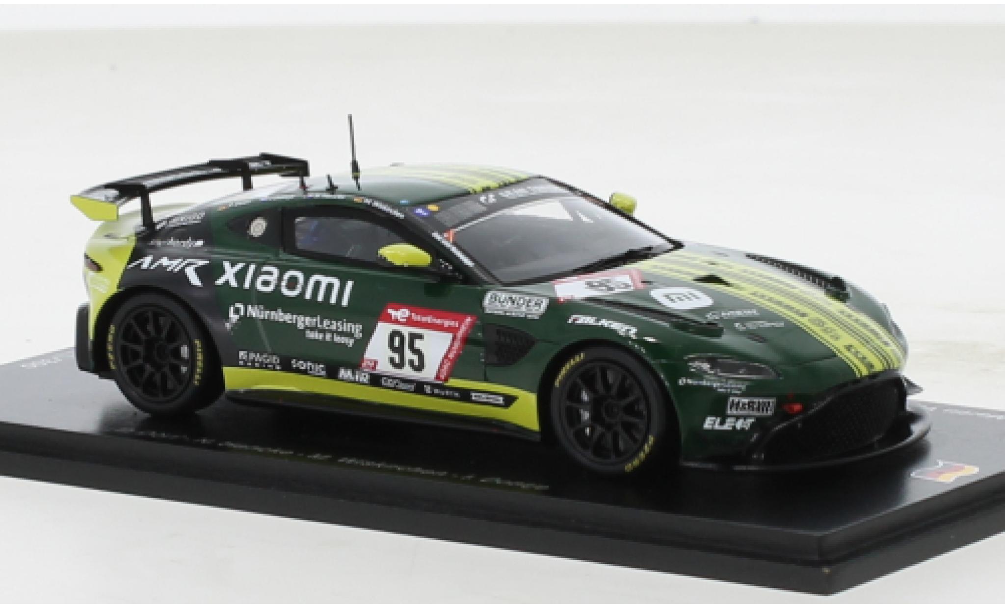 Aston Martin V8 Vantage GT4 1/43 Spark Vantage AMR GT4 No.95 D&ouml;rr Motorsport 24h N&uuml;rburgring 2022 modelauto