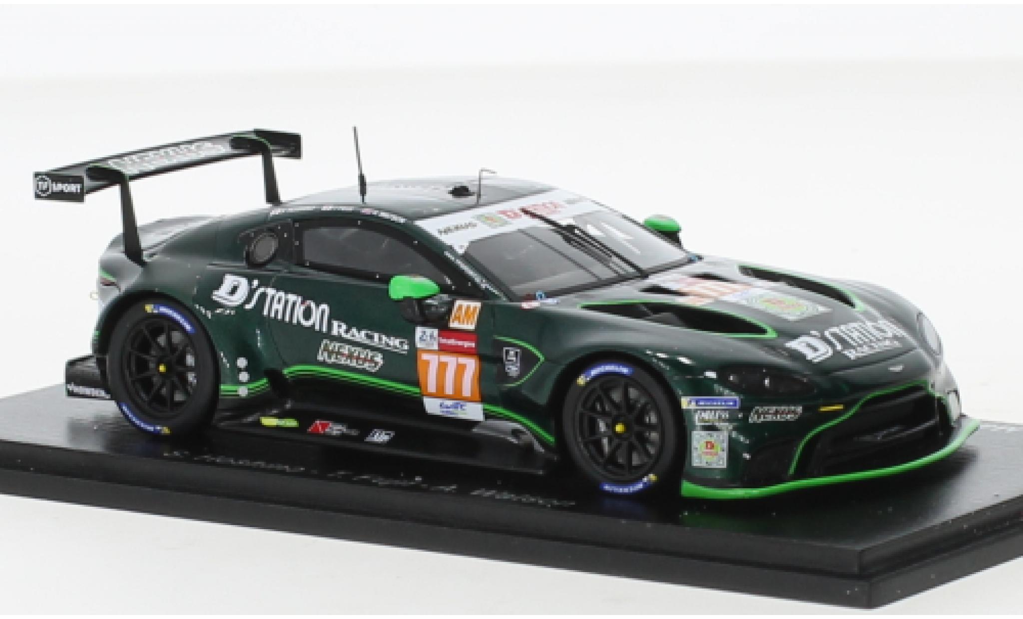 Aston Martin Vantage 1/43 Spark AMR No.777 D Station Racing 24h Le Mans 2021 modelauto