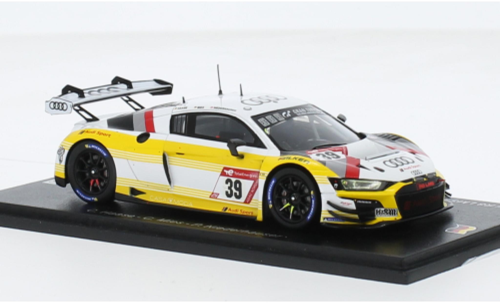 Audi R8 1/43 Spark LMS GT3 EVO II No.39 Sport Team Land 24h Nuerburgring 2023 modelauto