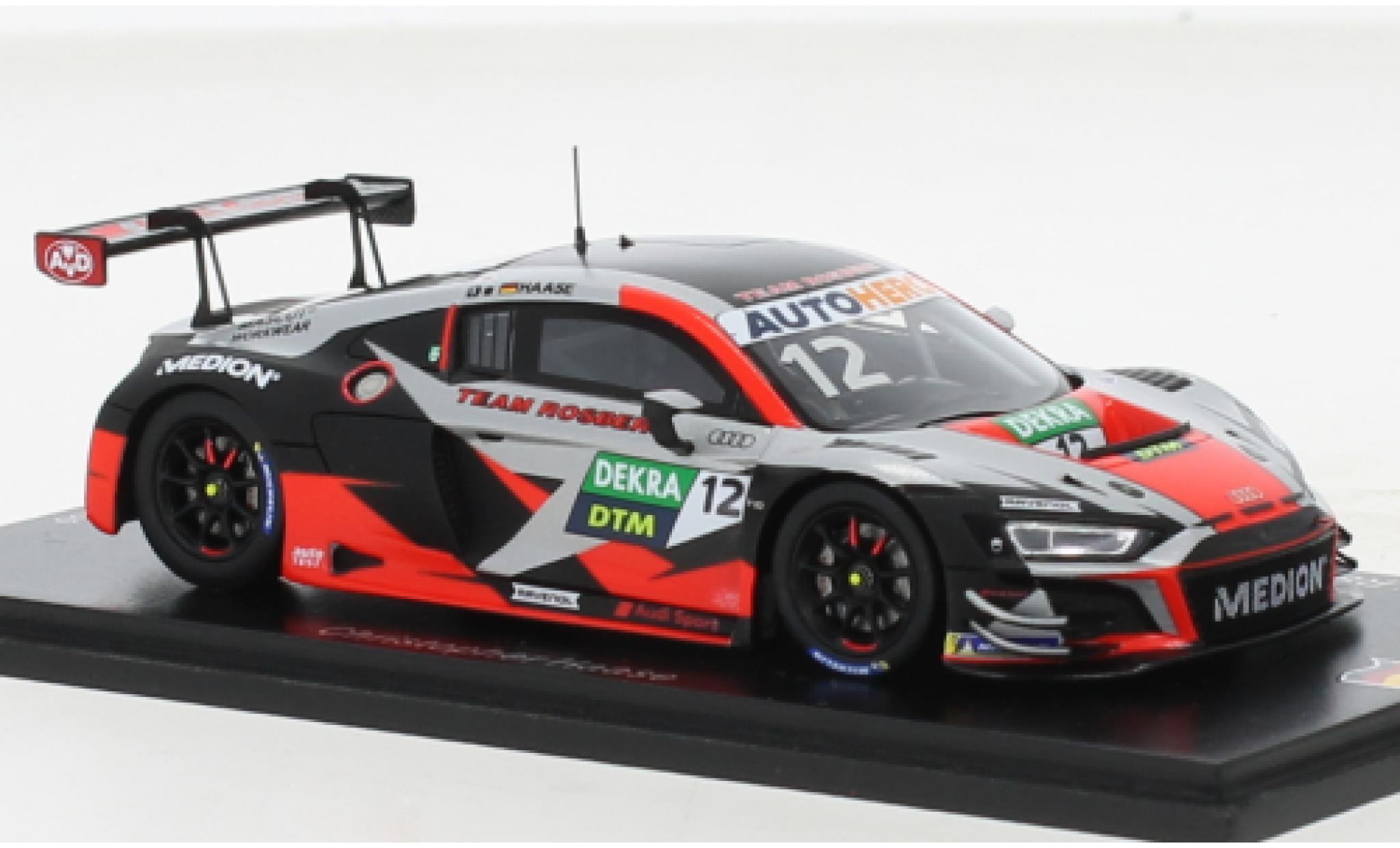 Audi R8 1/43 Spark LMS GT3 No.12 Team Rosberg DTM N&uuml;rburgring 2021 modelauto