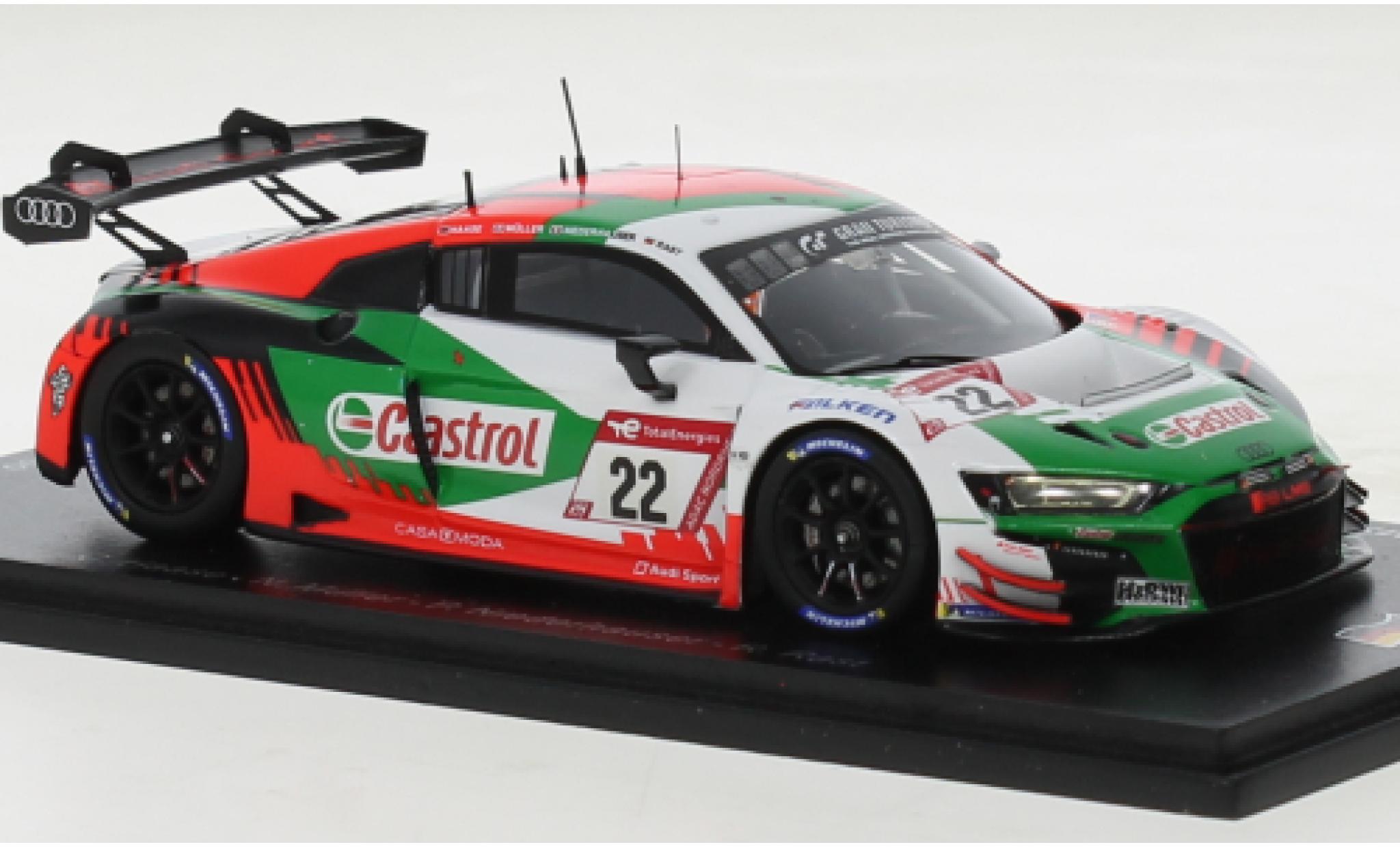 Audi R8 1/43 Spark LMS GT3 No.22 Sport Team Car Collection by Lionspeed 24h N&uuml;rburgring 2022 modelauto