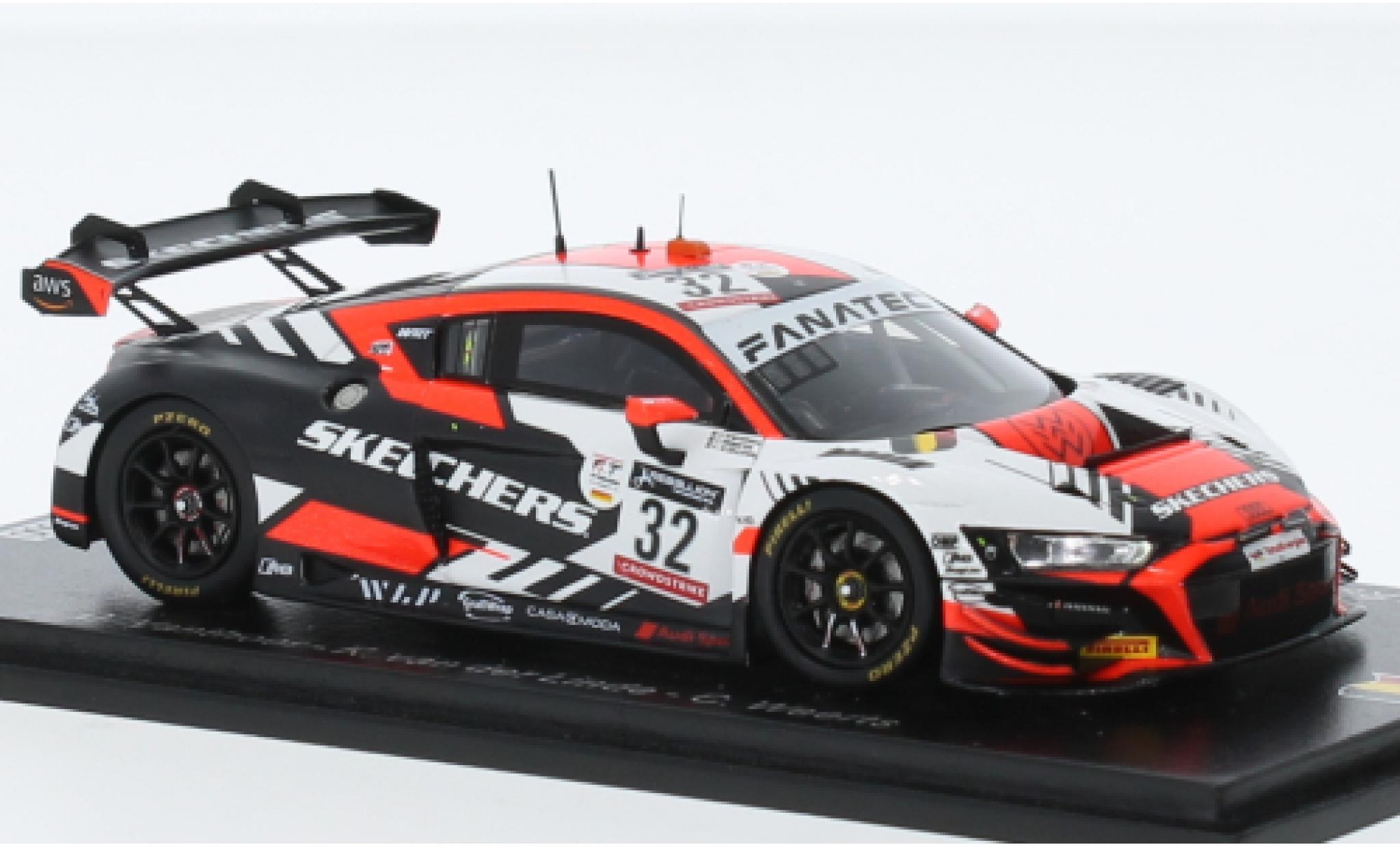 Audi R8 1/43 Spark LMS GT3 No.32 Sport Team WRT 24h Spa 2022 modelauto