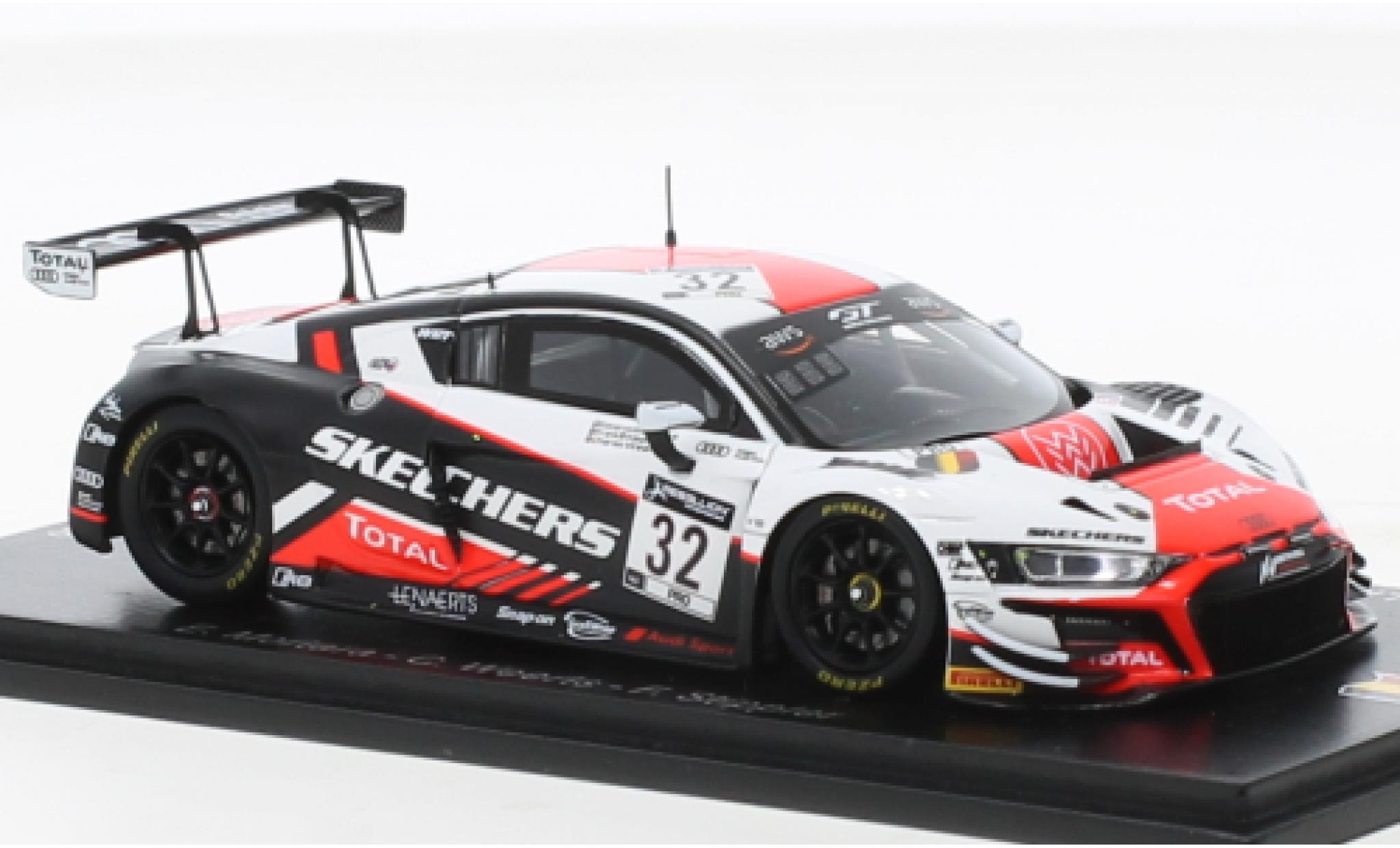 Audi R8 1/43 Spark LMS GT3 No.32 Belgian Club Team WRT 24h Spa 2020 modelauto