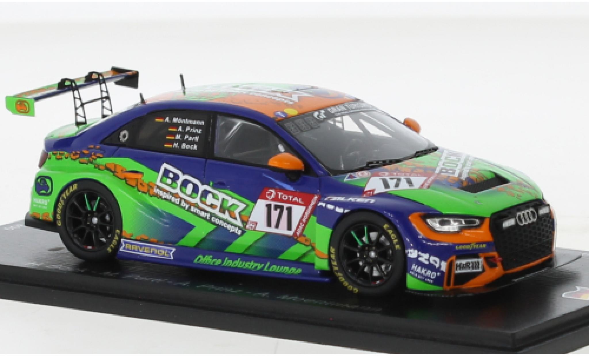 Audi RS3 1/43 Spark LMS No.171 Bonk Motorsport 24h N&uuml;rburgring 2020 modelauto